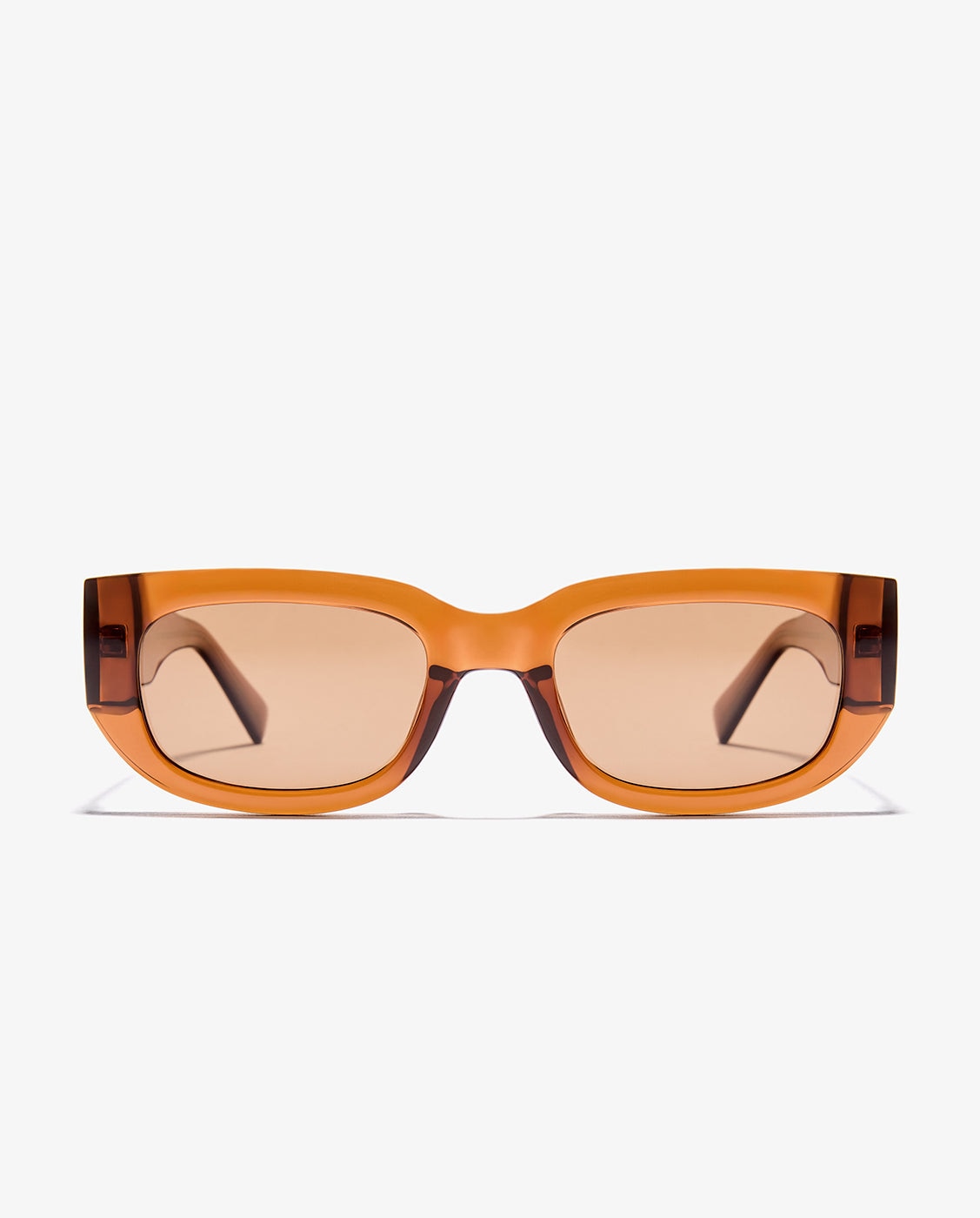 Gafas de sol unisex con forma rectangular blaze - D.Franklin - Marrón Marrón-1