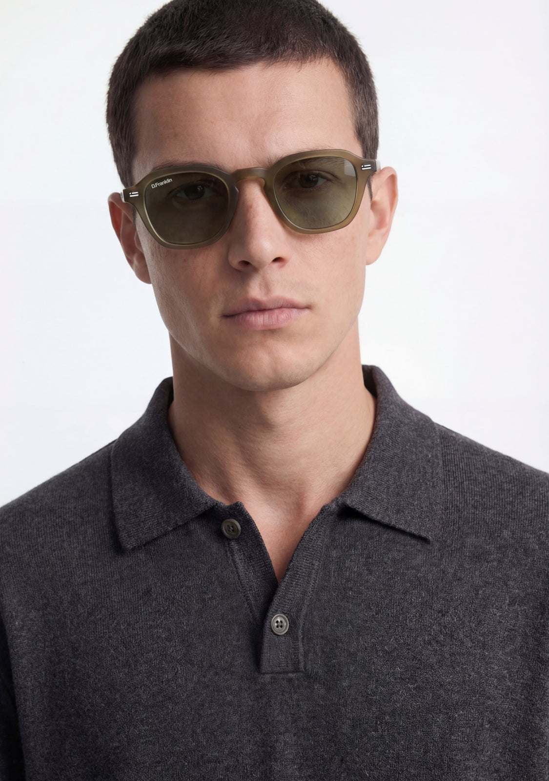 Imagen 3 de Gafas de sol unisex con forma geométrica ultra - D.Franklin - Verde Verde