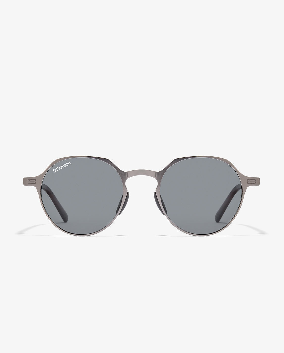 Gafas de sol de mujer con forma geométrica ultra light s round - D.Franklin - Negro Negro-1