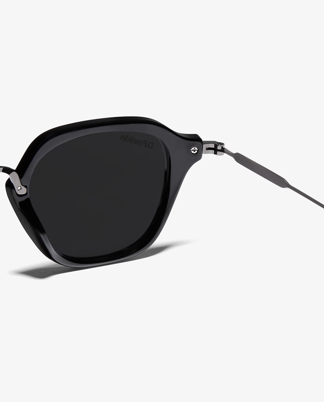 Gafas de sol de mujer con forma geométrica roller s square - D.Franklin - Negro Negro-4