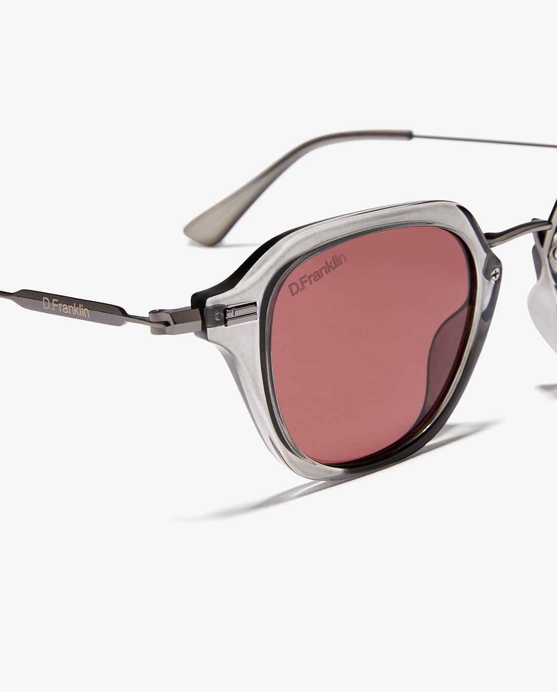 Gafas de sol de mujer con forma geométrica roller s square - D.Franklin - Gris Gris-2