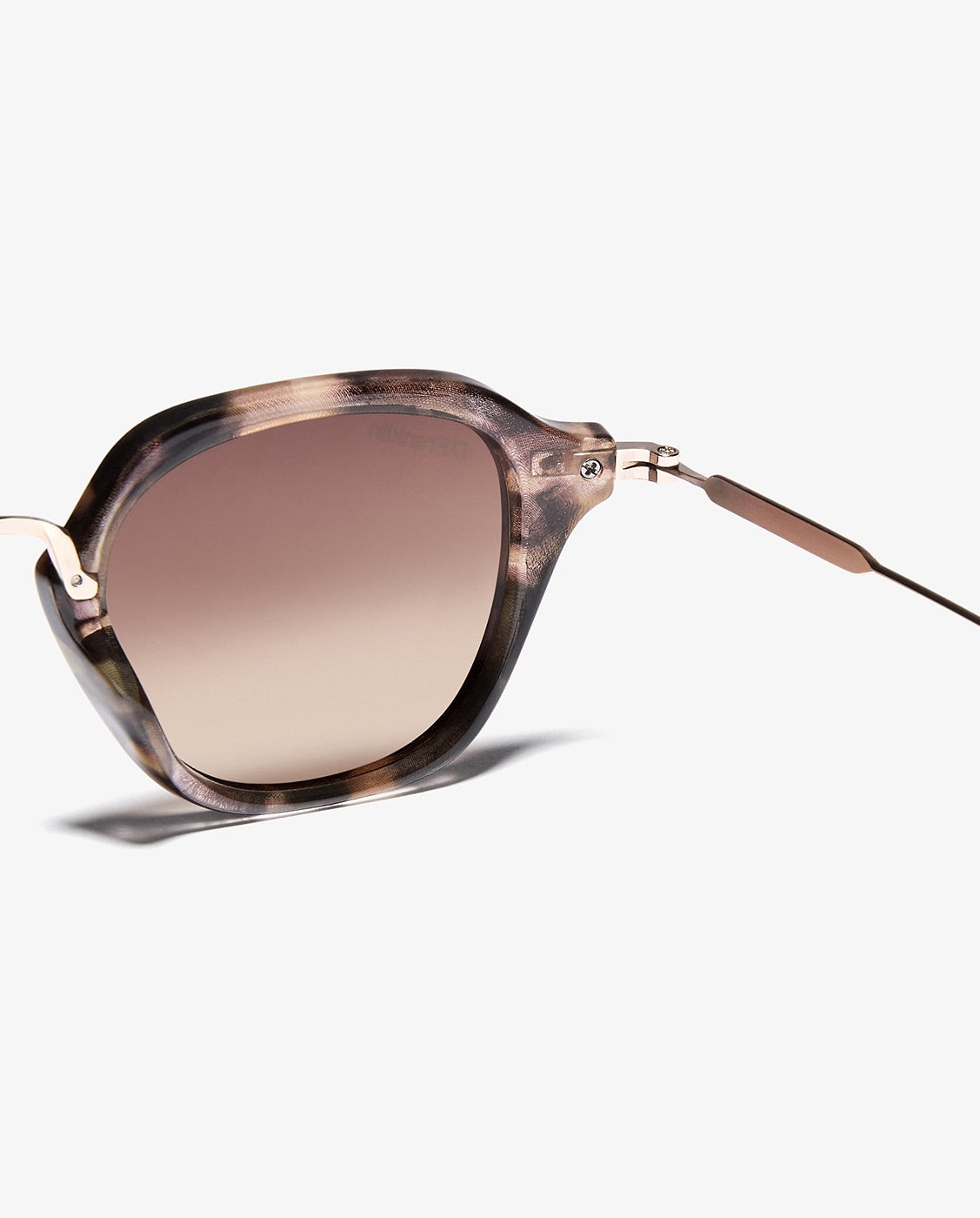 Gafas de sol de mujer con forma geométrica roller s square - D.Franklin - Marrón Marrón-4