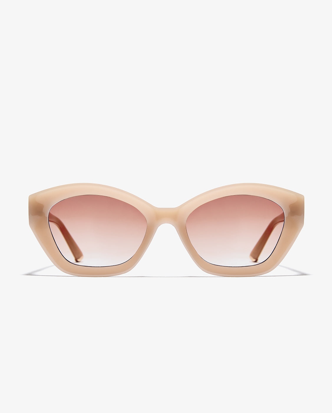 Gafas de sol de mujer con forma de ojo de gato nola - D.Franklin - Marrón claro Marrón claro-1