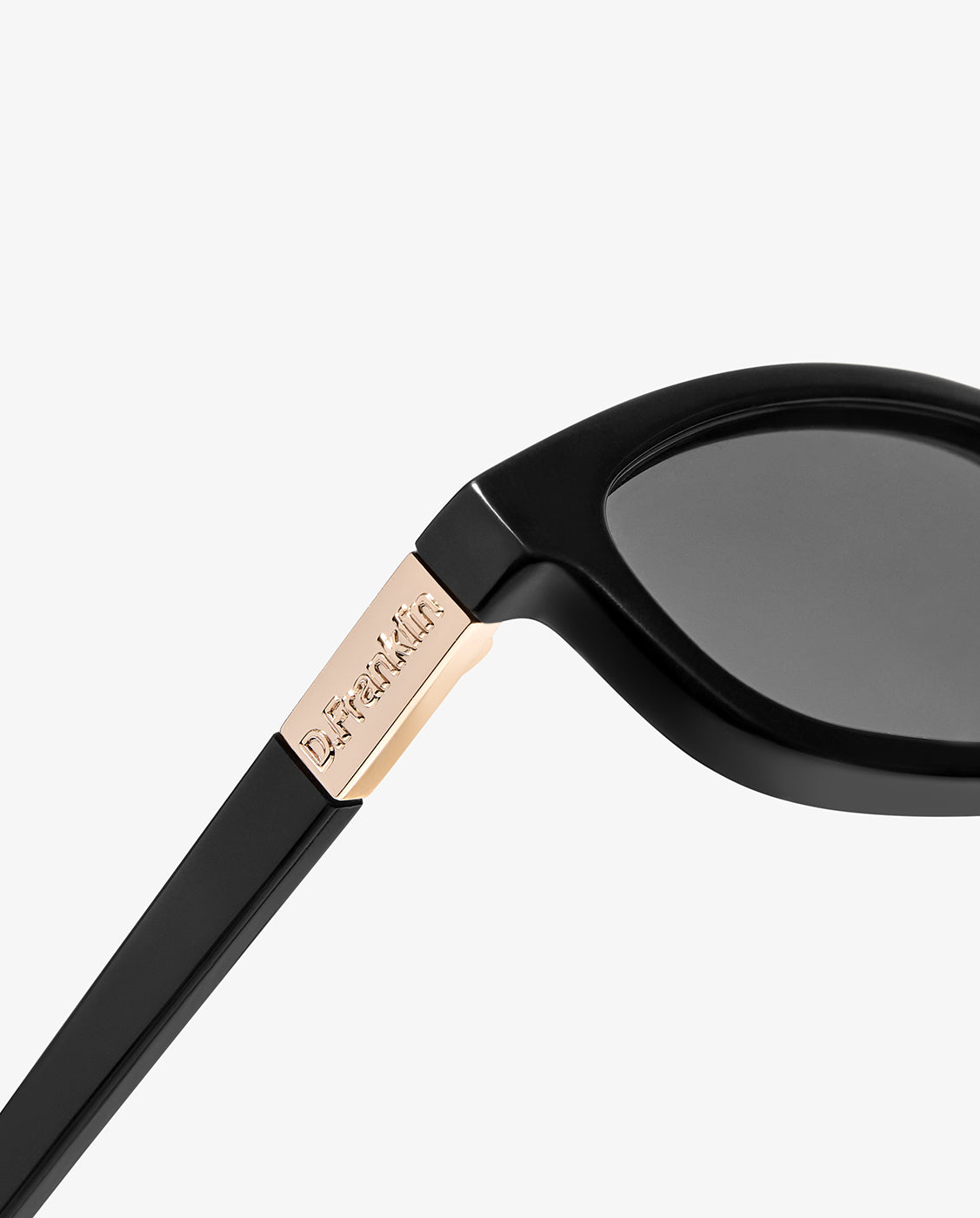 Gafas de sol de mujer con forma de ojo de gato lewk - D.Franklin - Negro Negro-4