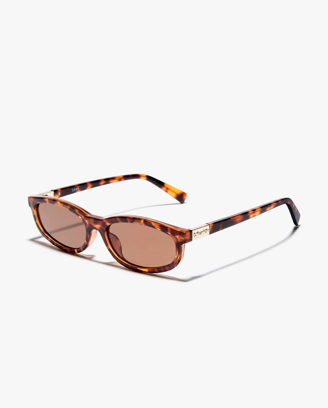 Gafas de sol de mujer con forma de ojo de gato lewk - D.Franklin - Marrón claro Marrón claro-3