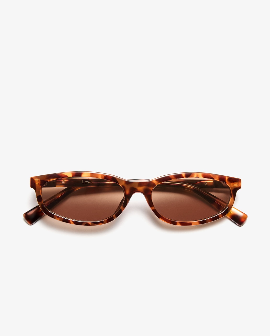 Gafas de sol de mujer con forma de ojo de gato lewk - D.Franklin - Marrón claro Marrón claro-5