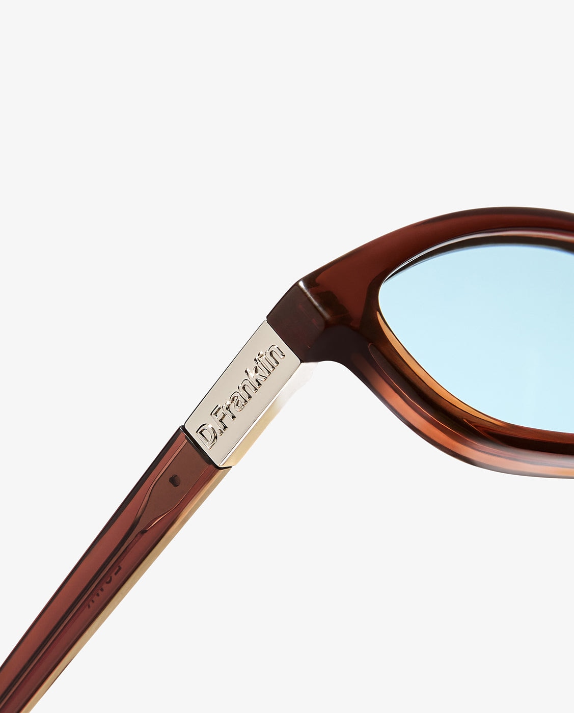 Gafas de sol de mujer con forma de ojo de gato lewk - D.Franklin - Marrón Marrón-4