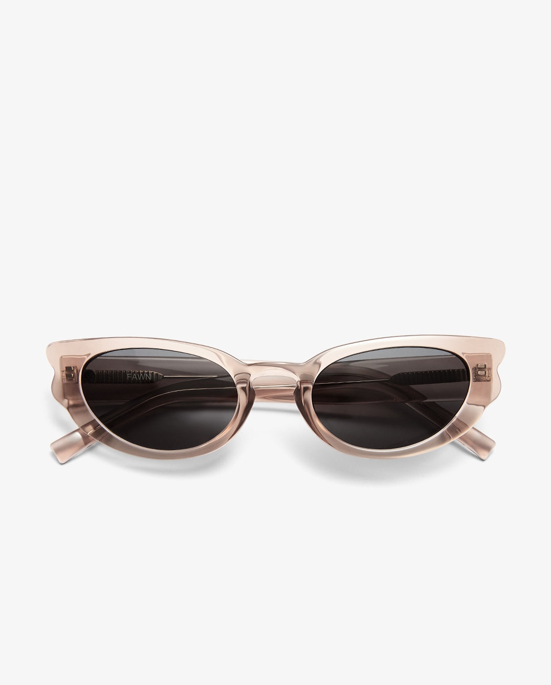 Gafas de sol de mujer con forma de ojo de gato fawn - D.Franklin - Gris Gris-5
