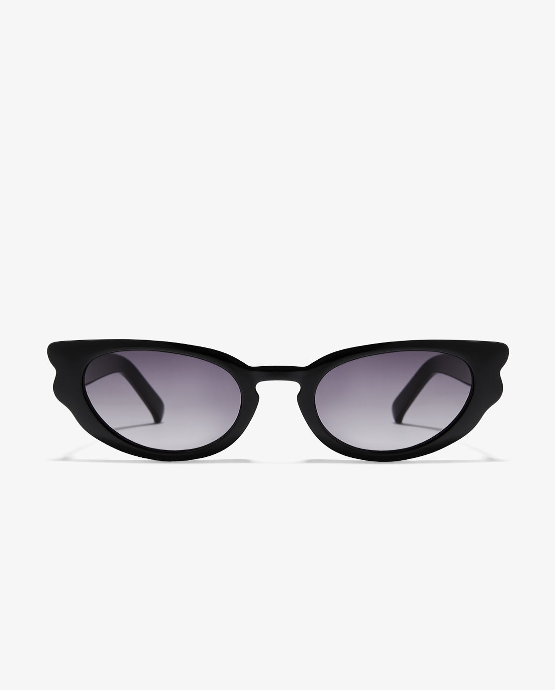 Gafas de sol de mujer con forma de ojo de gato fawn - D.Franklin - Negro Negro-1