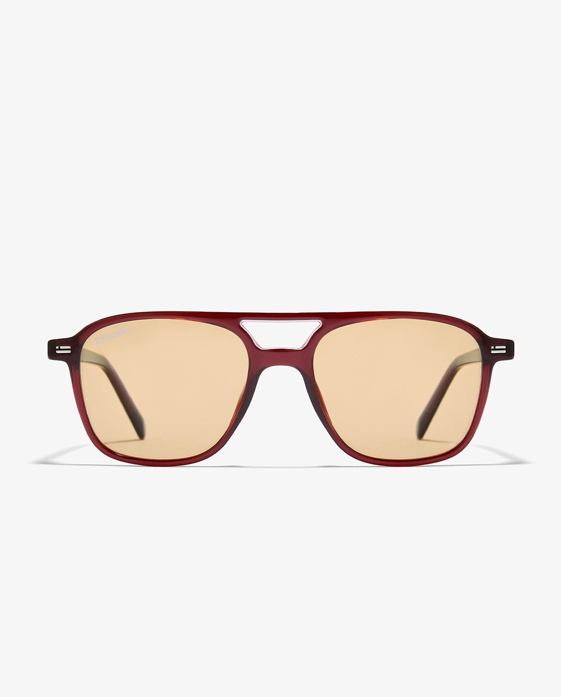 Imagen 0 de Gafas de sol de mujer con forma de aviador jackson square amber tort Marrón