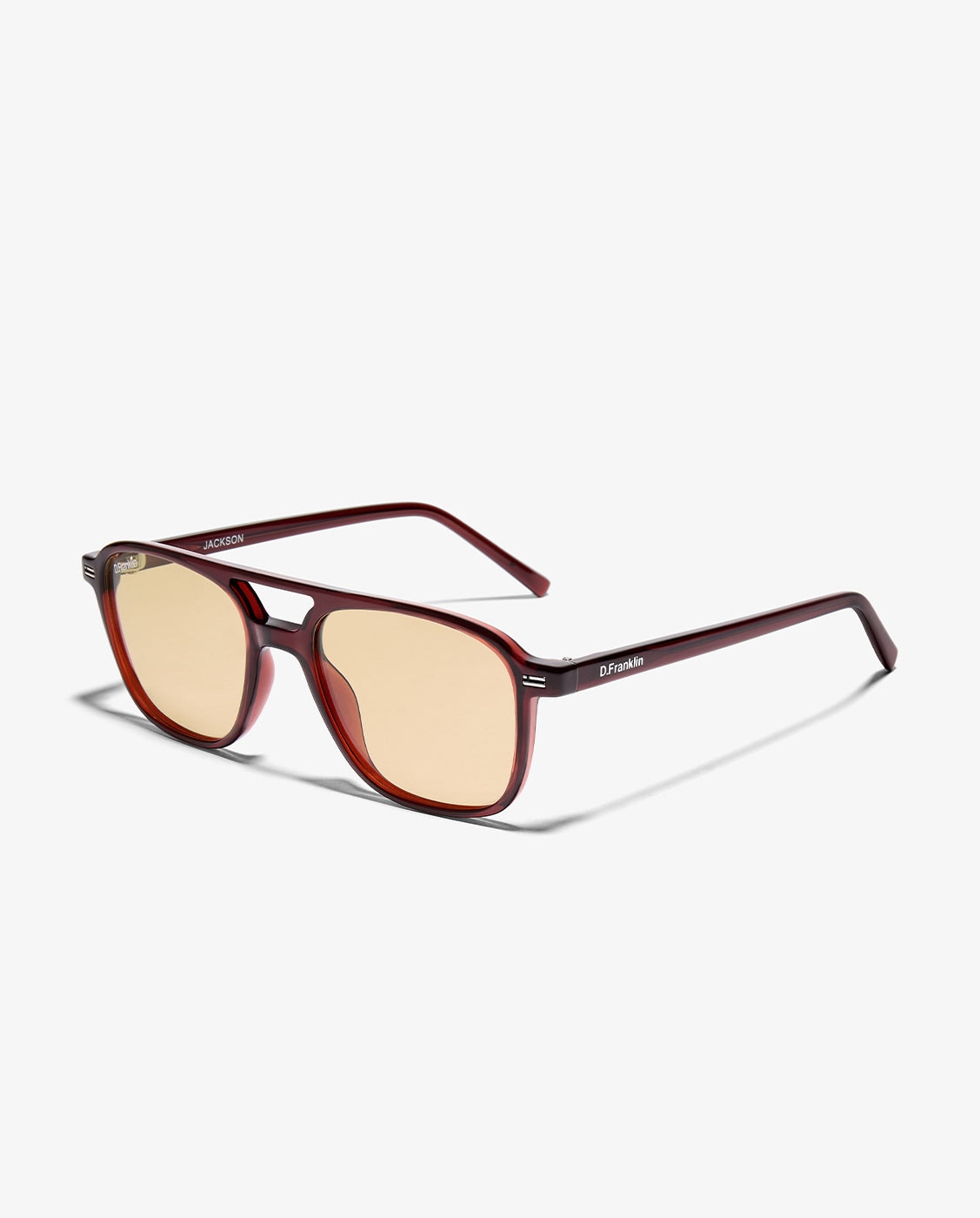 Imagen 4 de Gafas de sol de mujer con forma de aviador jackson square amber tort - D.Franklin - Marrón Marrón