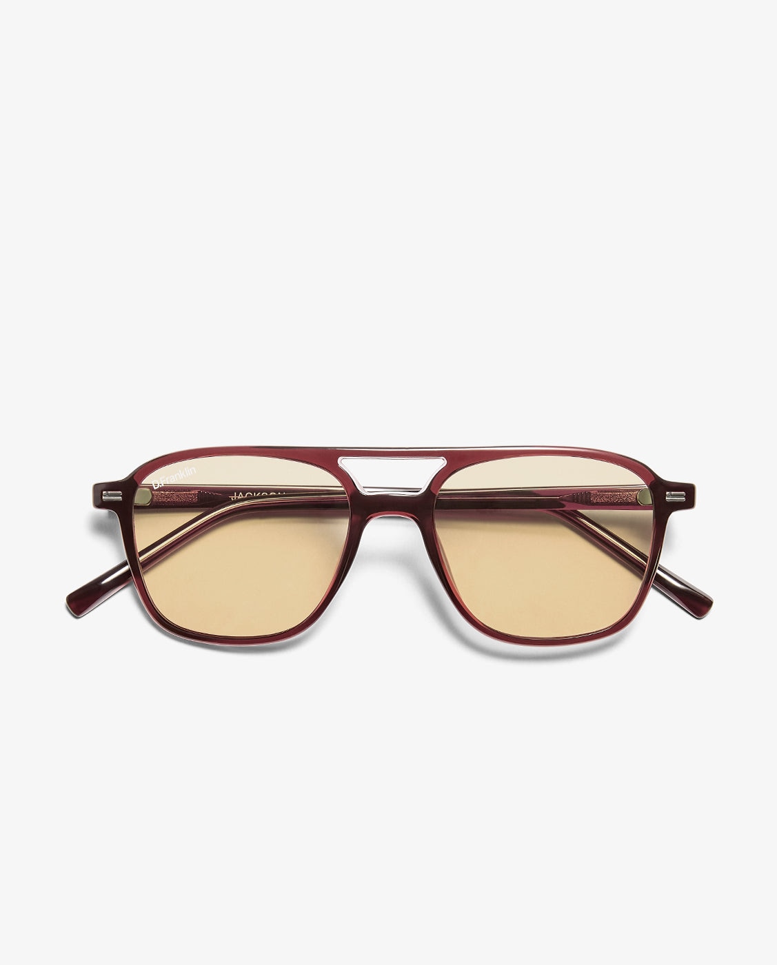 Imagen 6 de Gafas de sol de mujer con forma de aviador jackson square amber tort - D.Franklin - Marrón Marrón