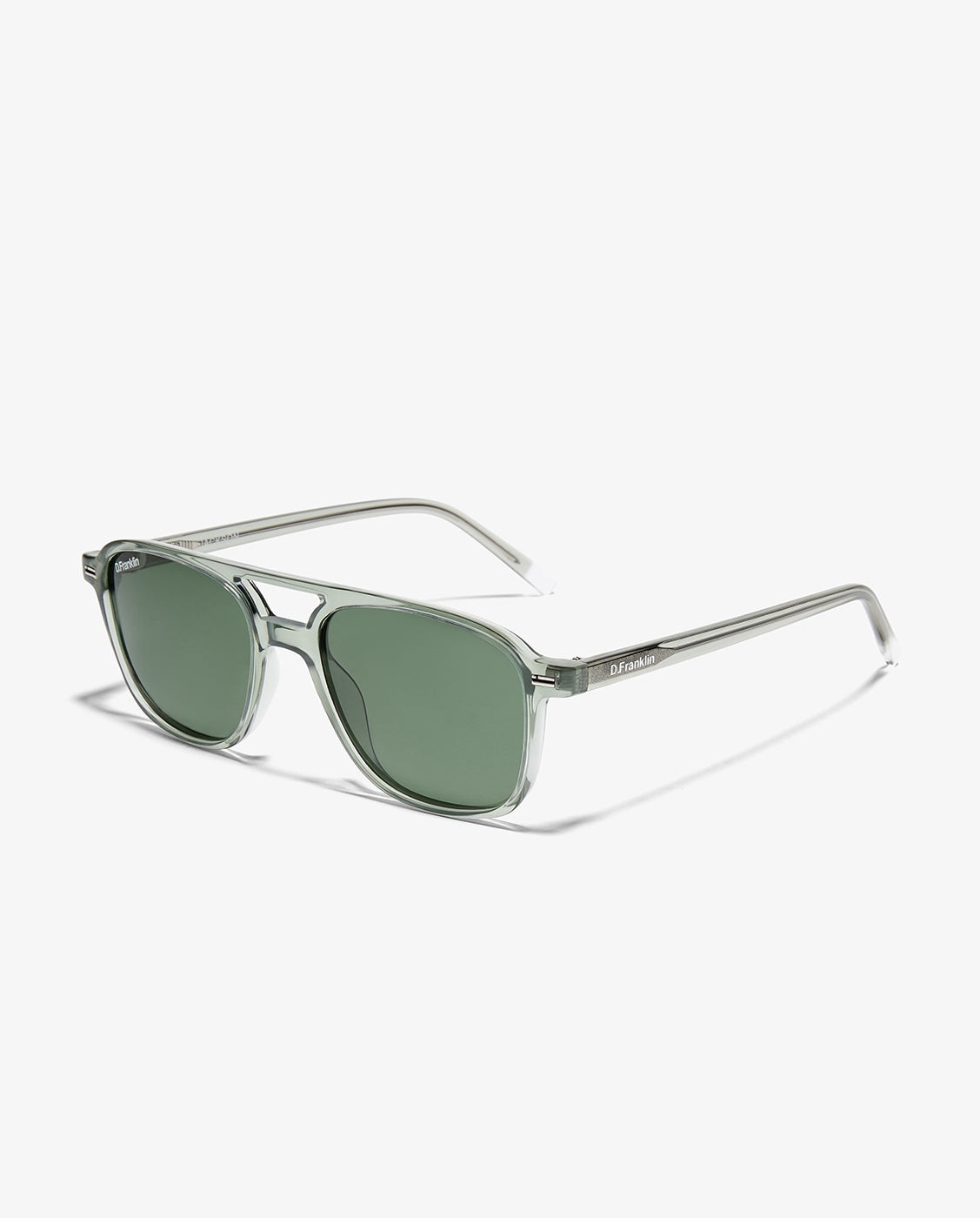 Imagen 3 de Gafas de sol de mujer con forma de aviador jackson square amber tort - D.Franklin - Verde Verde