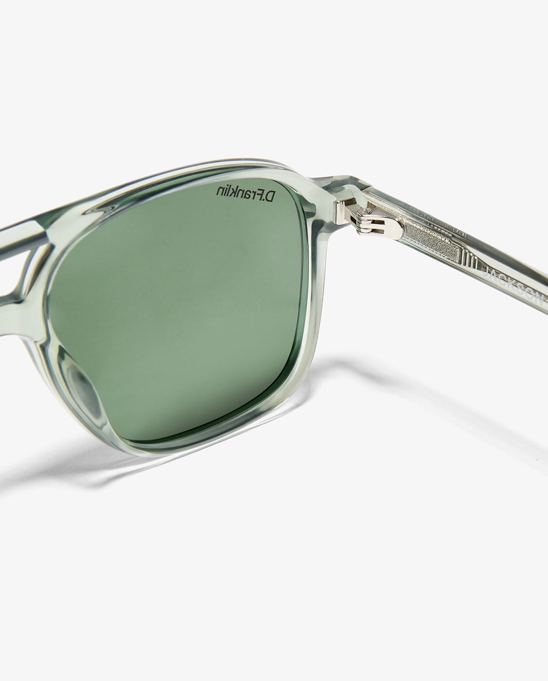 Imagen 4 de Gafas de sol de mujer con forma de aviador jackson square amber tort - D.Franklin - Verde Verde