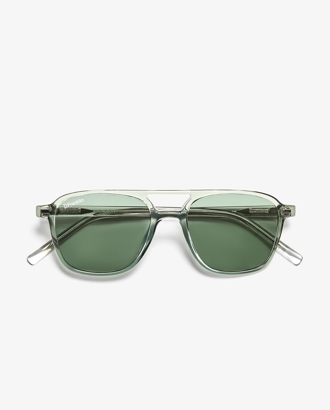 Imagen 5 de Gafas de sol de mujer con forma de aviador jackson square amber tort - D.Franklin - Verde Verde