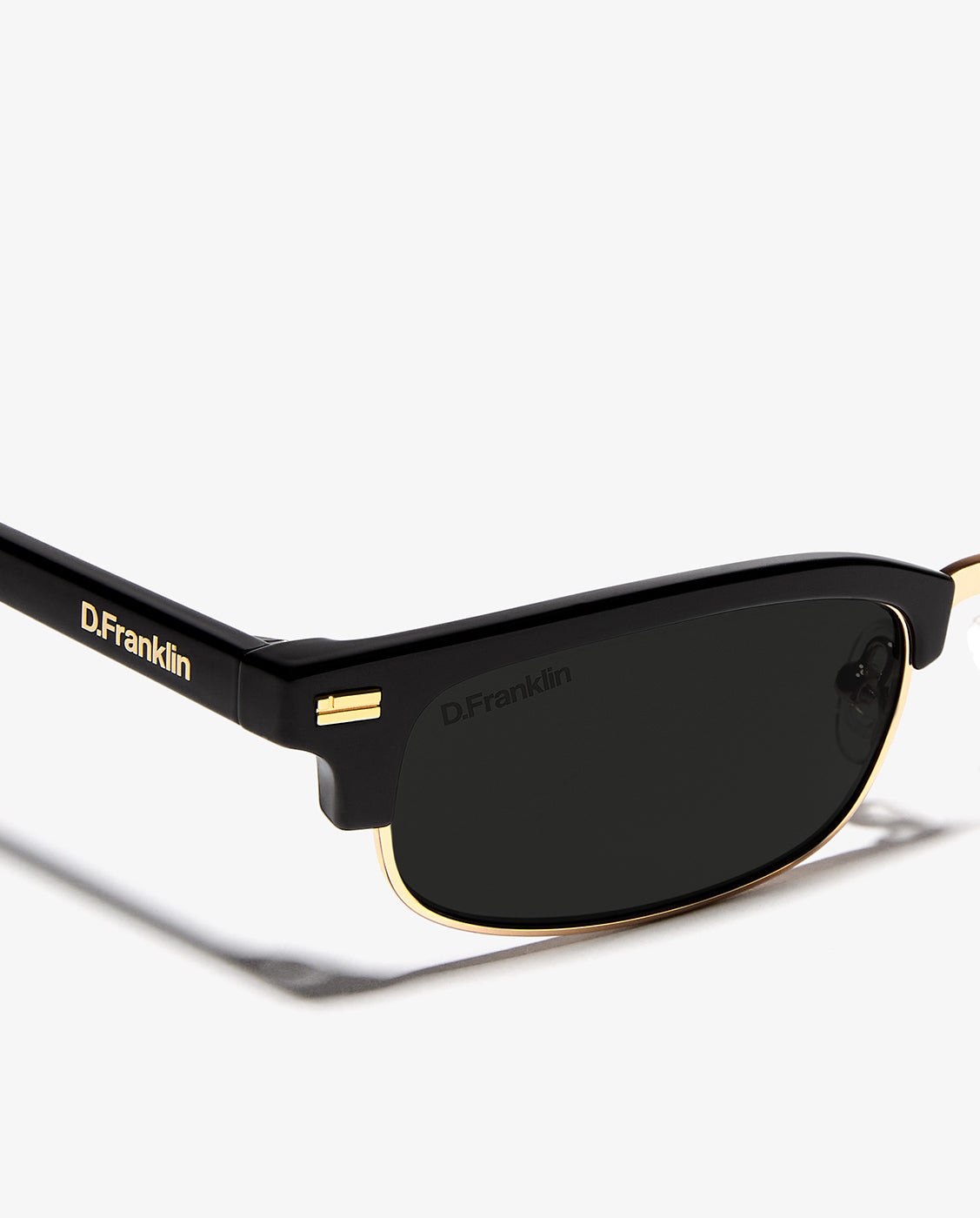 Gafas de sol unisex con forma rectangular memphis low - D.Franklin - Negro Negro-2