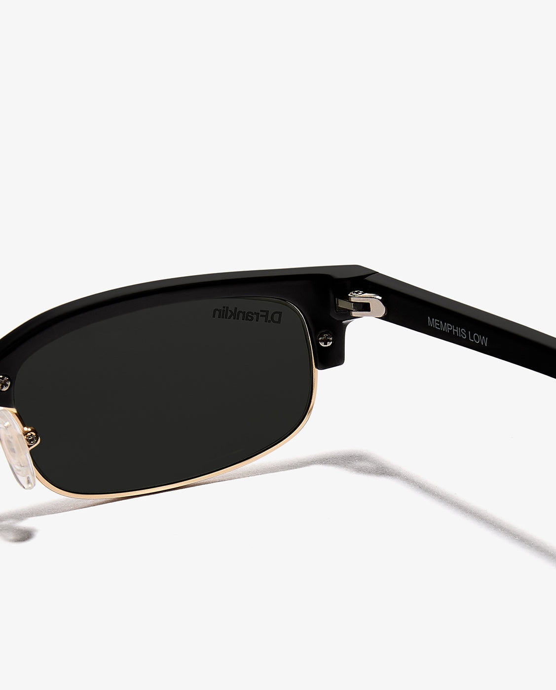 Gafas de sol unisex con forma rectangular memphis low - D.Franklin - Negro Negro-4
