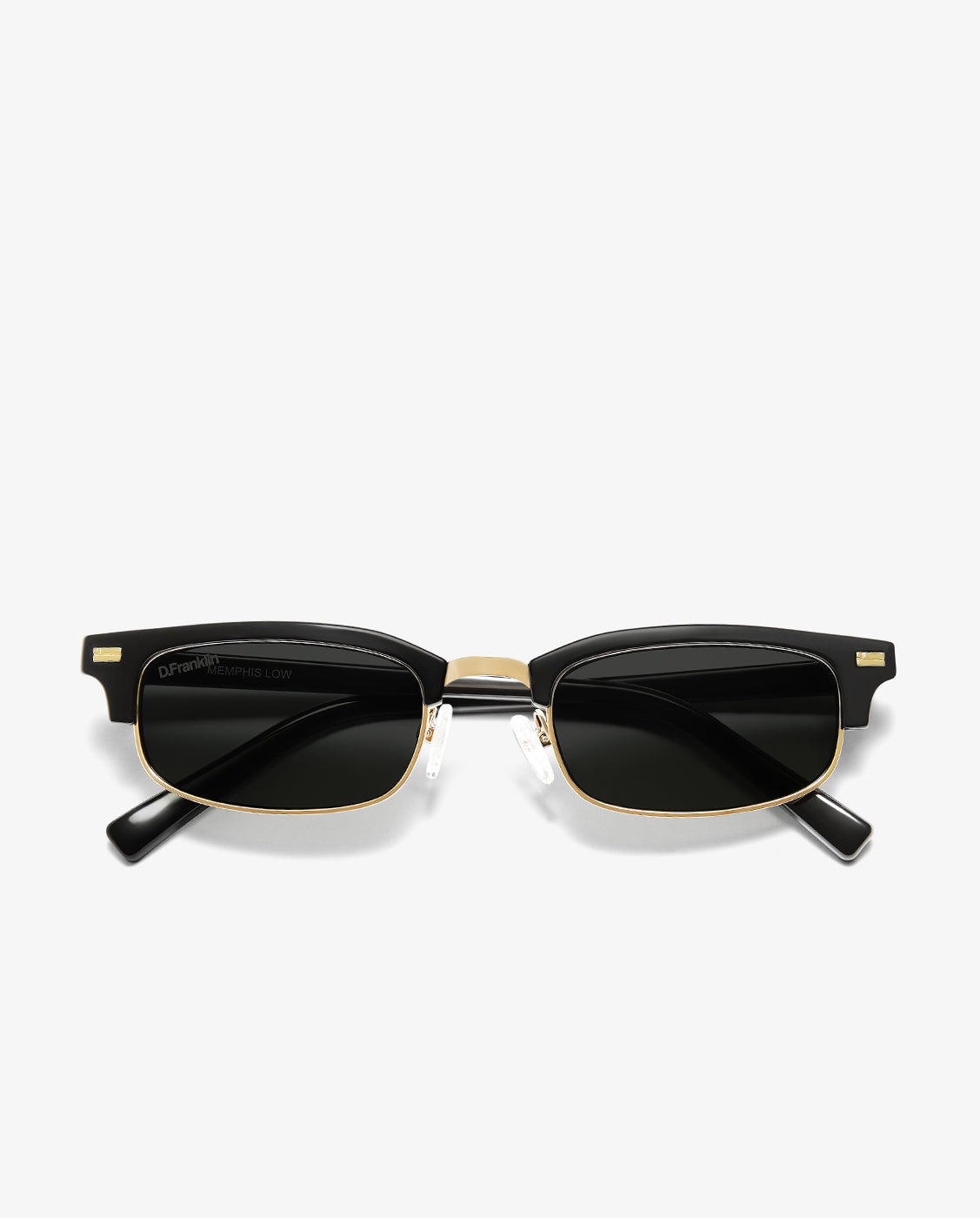 Gafas de sol unisex con forma rectangular memphis low - D.Franklin - Negro Negro-5