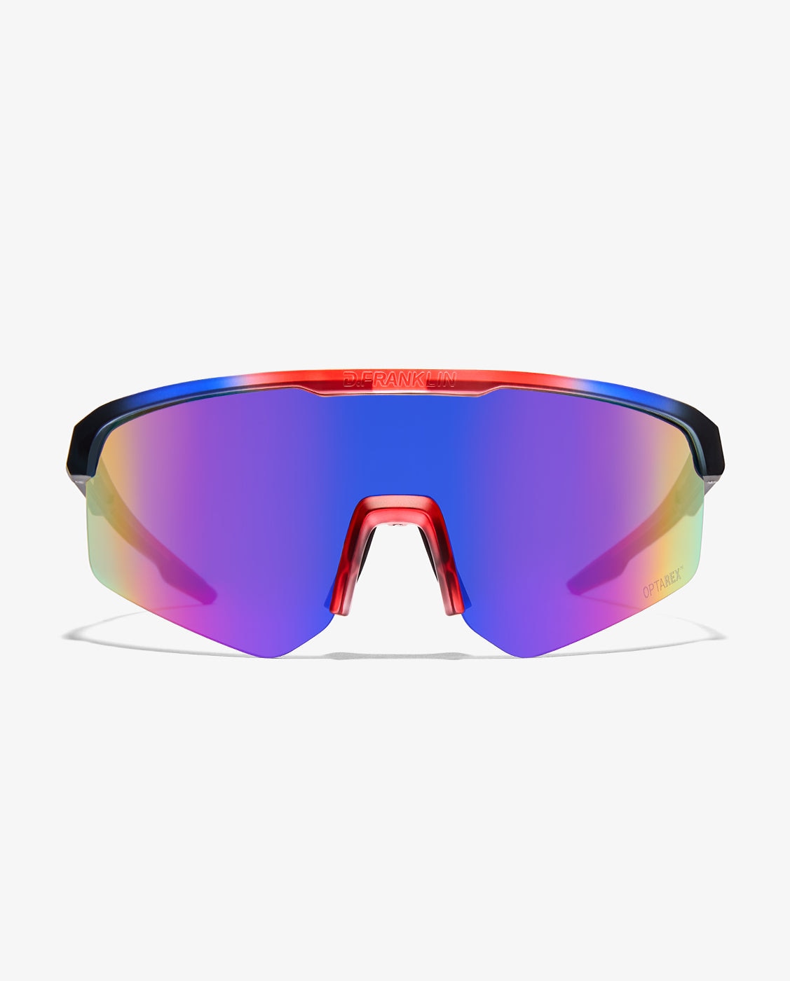 Gafas de sol unisex con forma envolvente hurricane fifty - D.Franklin - Naranja Naranja-1