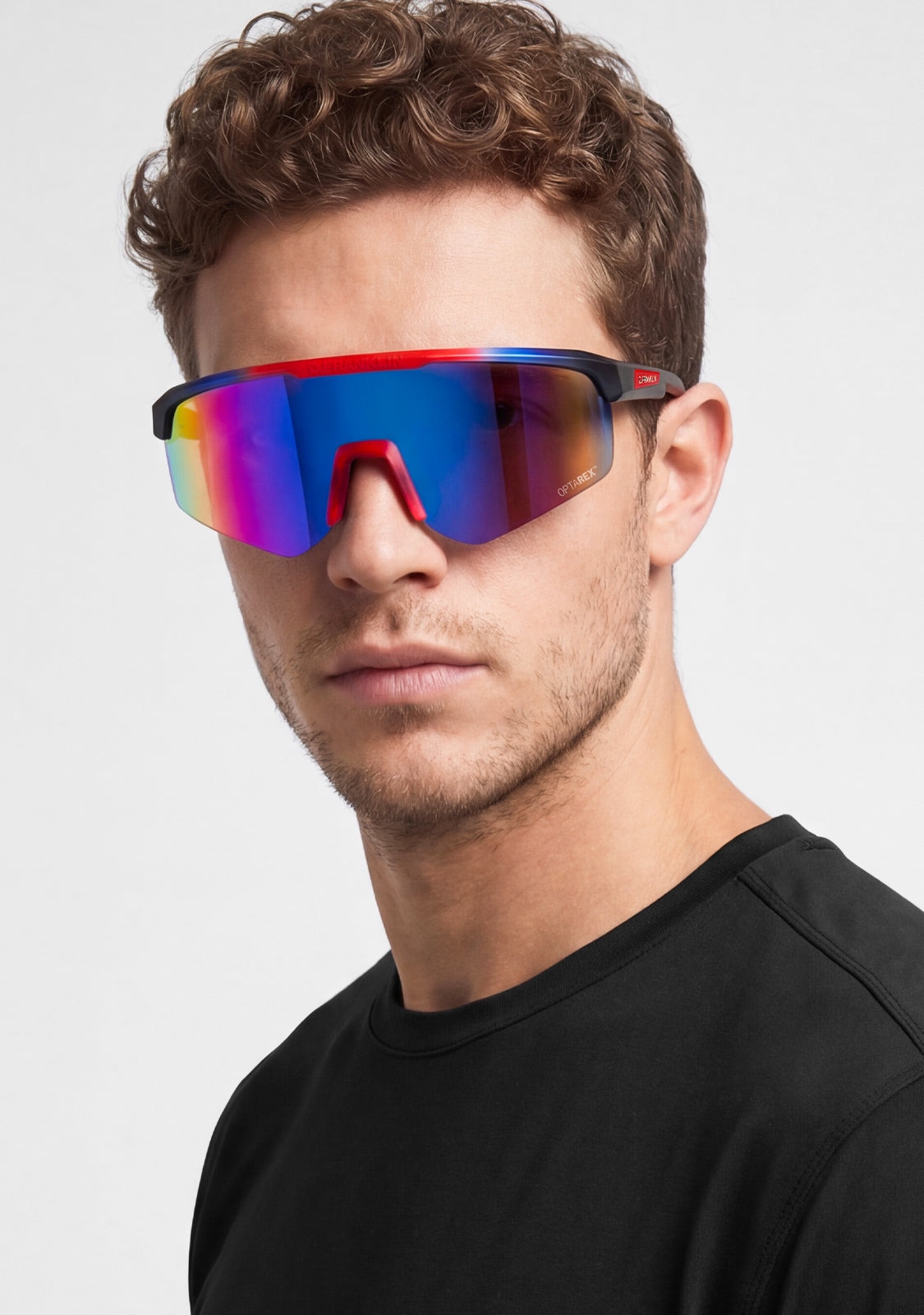 Imagen 2 de Gafas de sol unisex con forma envolvente hurricane - D.Franklin - Naranja Naranja