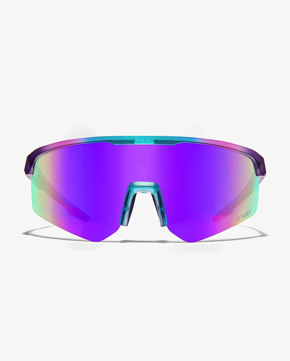 Gafas de sol unisex con forma envolvente hurricane fifty - D.Franklin - Violeta / marino Violeta / marino-1