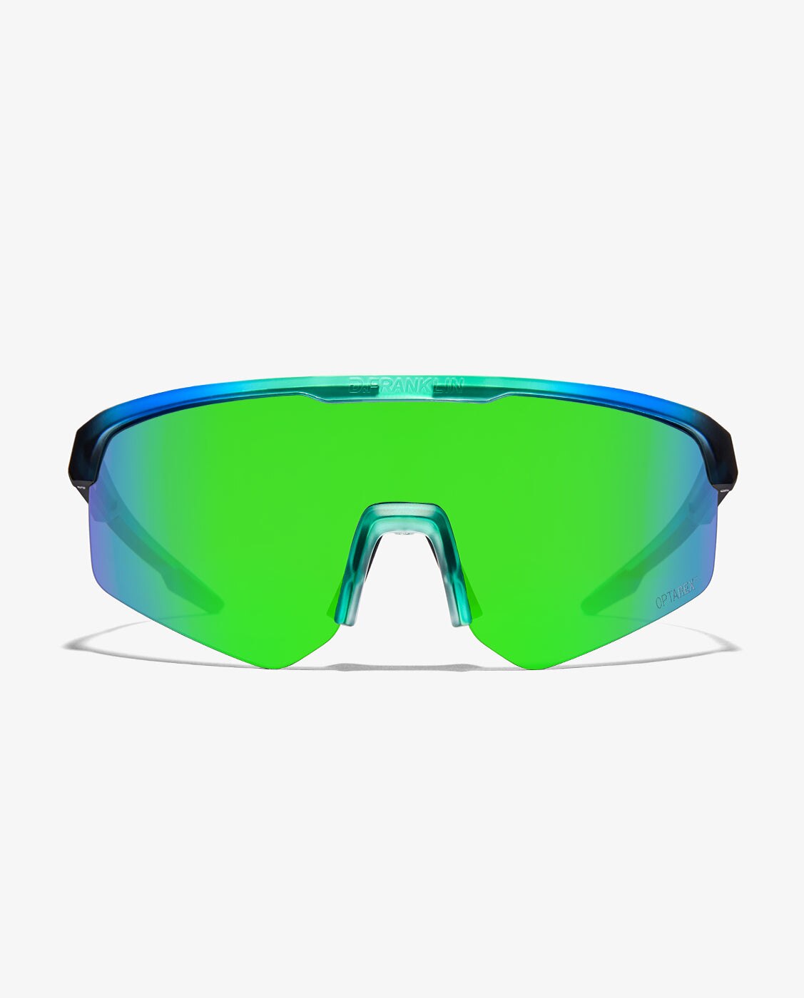 Gafas de sol unisex con forma envolvente hurricane fifty - D.Franklin - Verde Verde-1