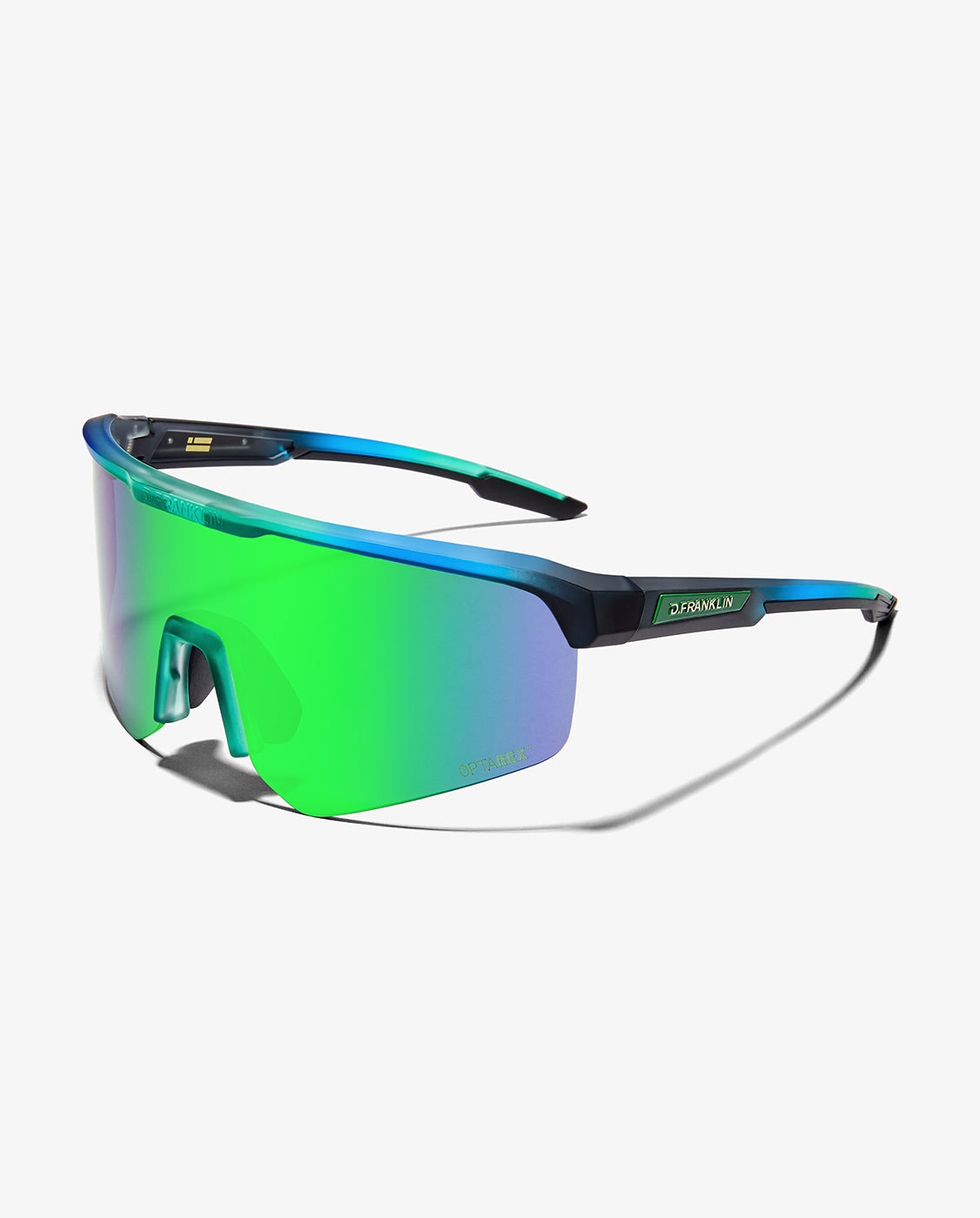 Gafas de sol unisex con forma envolvente hurricane fifty - D.Franklin - Verde Verde-3