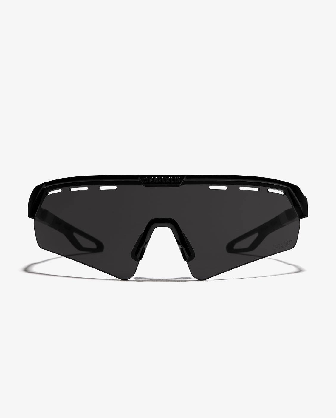 Gafas de sol unisex con forma envolvente thunder fifty low - D.Franklin - Negro Negro-1