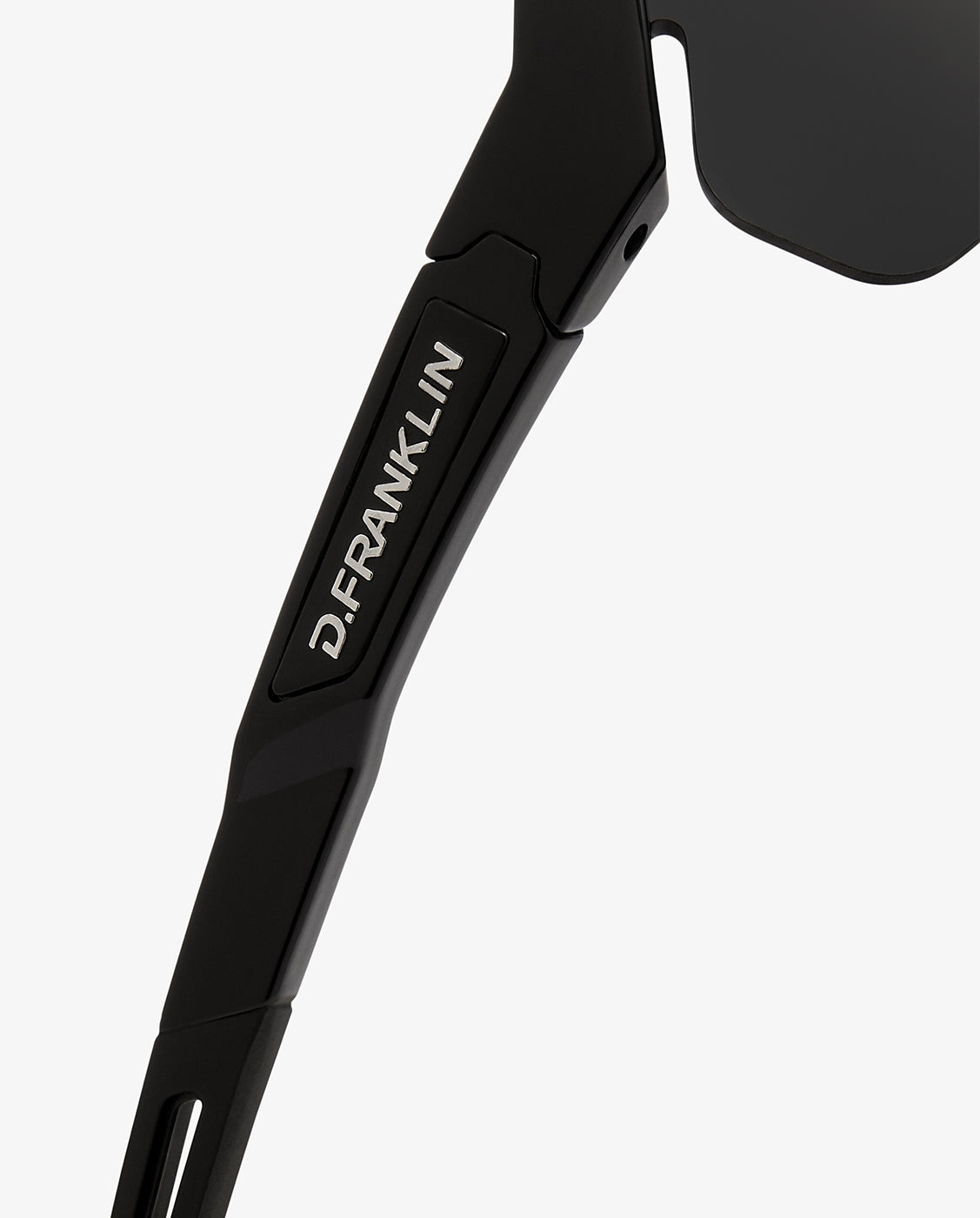 Gafas de sol unisex con forma envolvente thunder fifty low - D.Franklin - Negro Negro-2