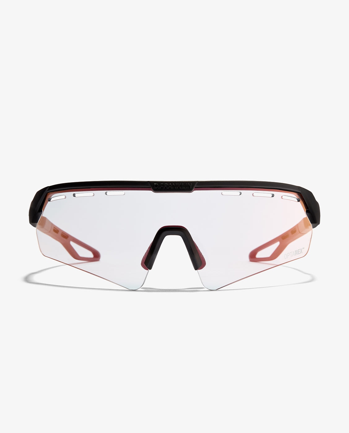 Gafas de sol unisex con forma envolvente thunder fifty low - D.Franklin - Rojo Rojo-1