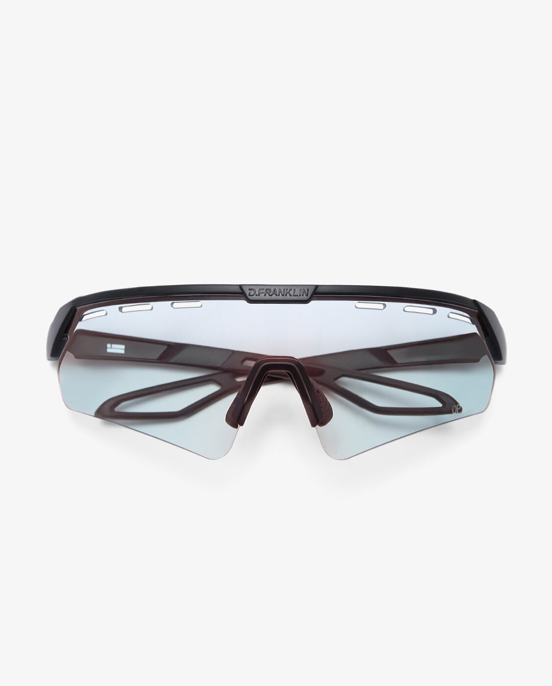 Gafas de sol unisex con forma envolvente thunder fifty low - D.Franklin - Rojo Rojo-2