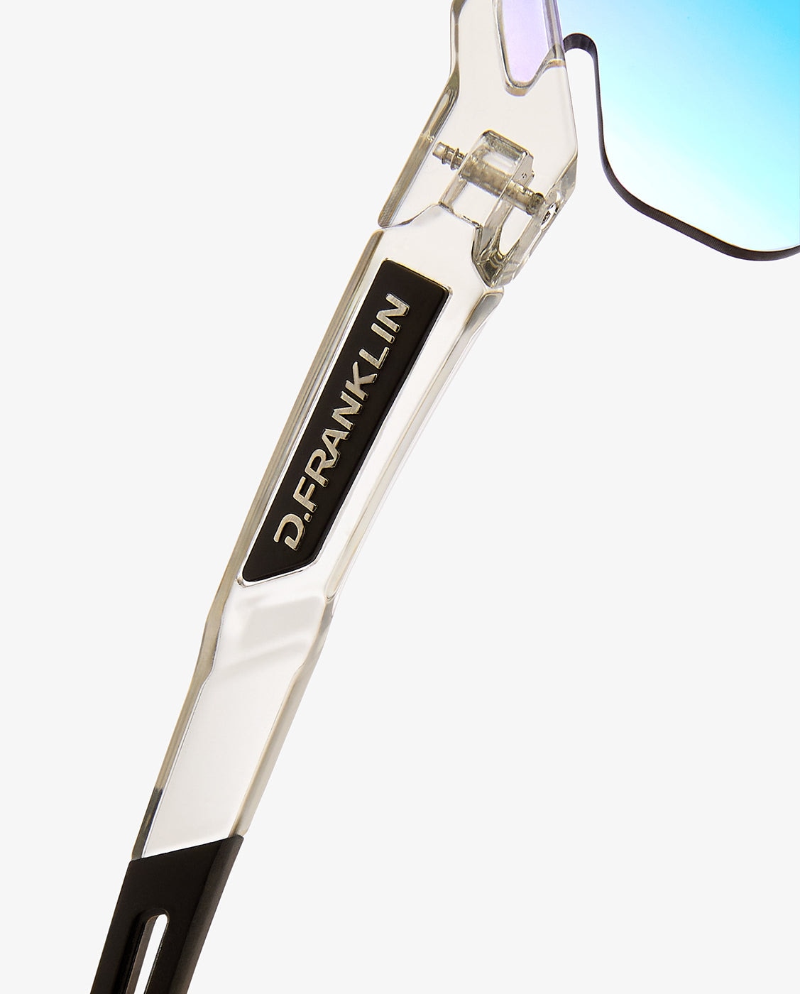 Gafas de sol unisex con forma envolvente thunder fifty low - D.Franklin - Azul Azul-2