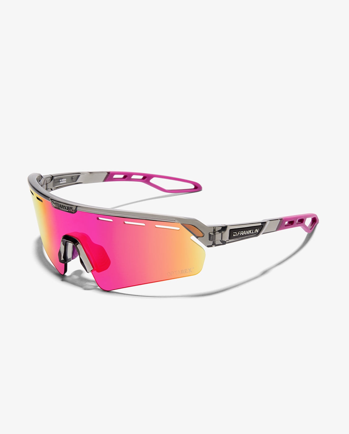 Gafas de sol unisex con forma envolvente thunder fifty low - D.Franklin - Morado Morado-3