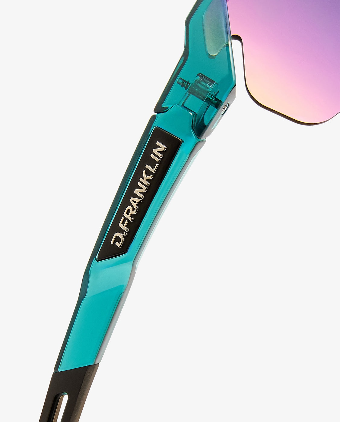 Gafas de sol unisex con forma envolvente thunder fifty low - D.Franklin - Azul celeste Azul celeste-2