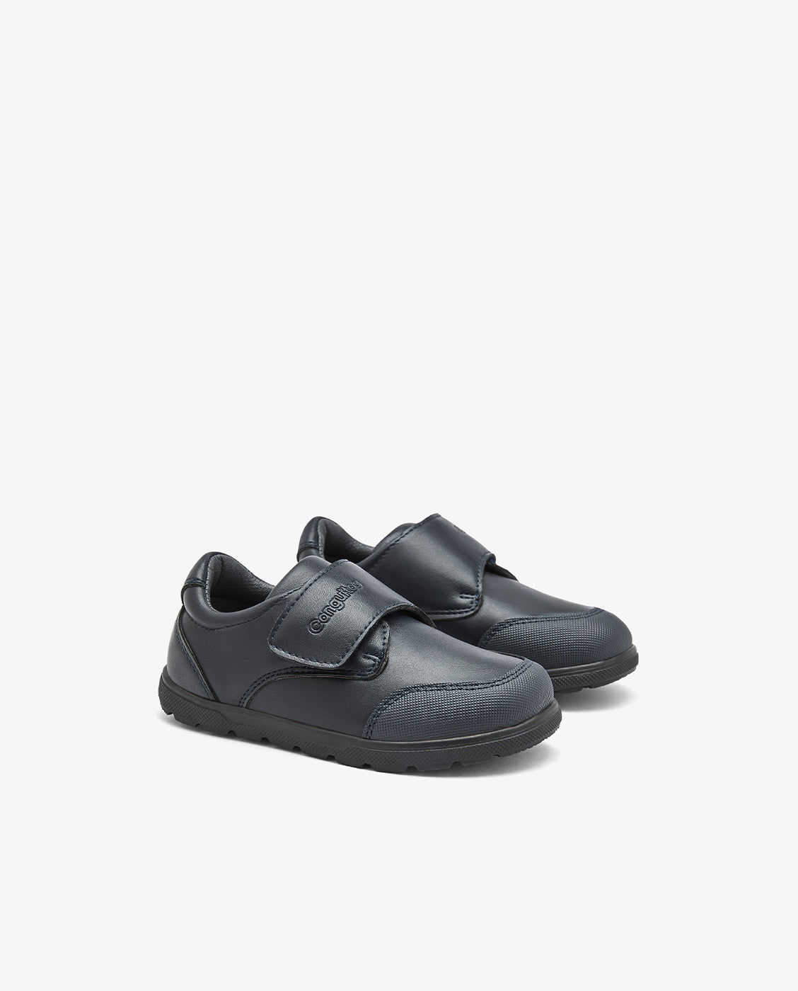 Zapatos Barefoot de niño puntera reforzada y tira adherente - Conguitos - Azul Azul-2