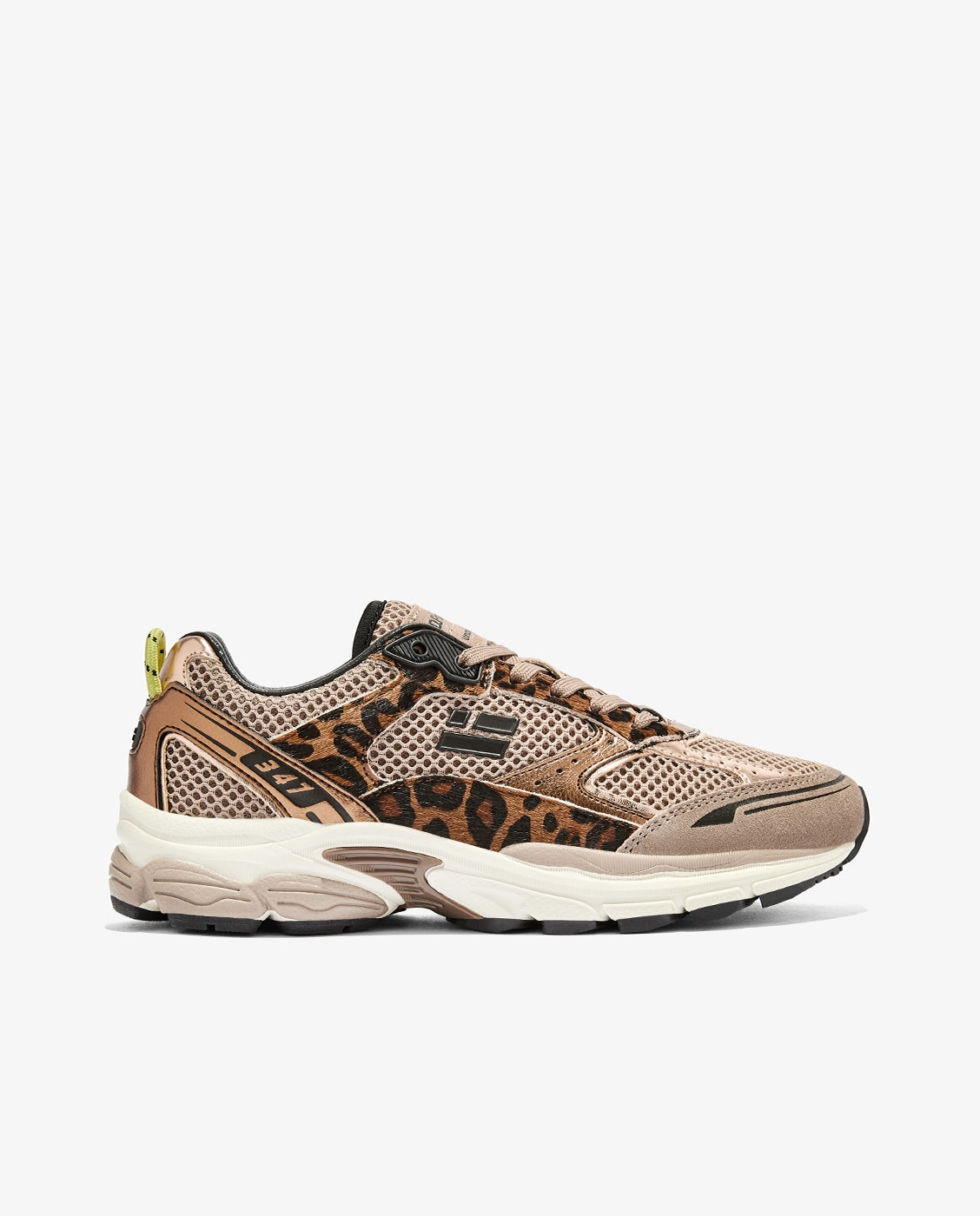 Imagen 0 de Zapatillas deportivas de mujer de piel 347 leo Marrón