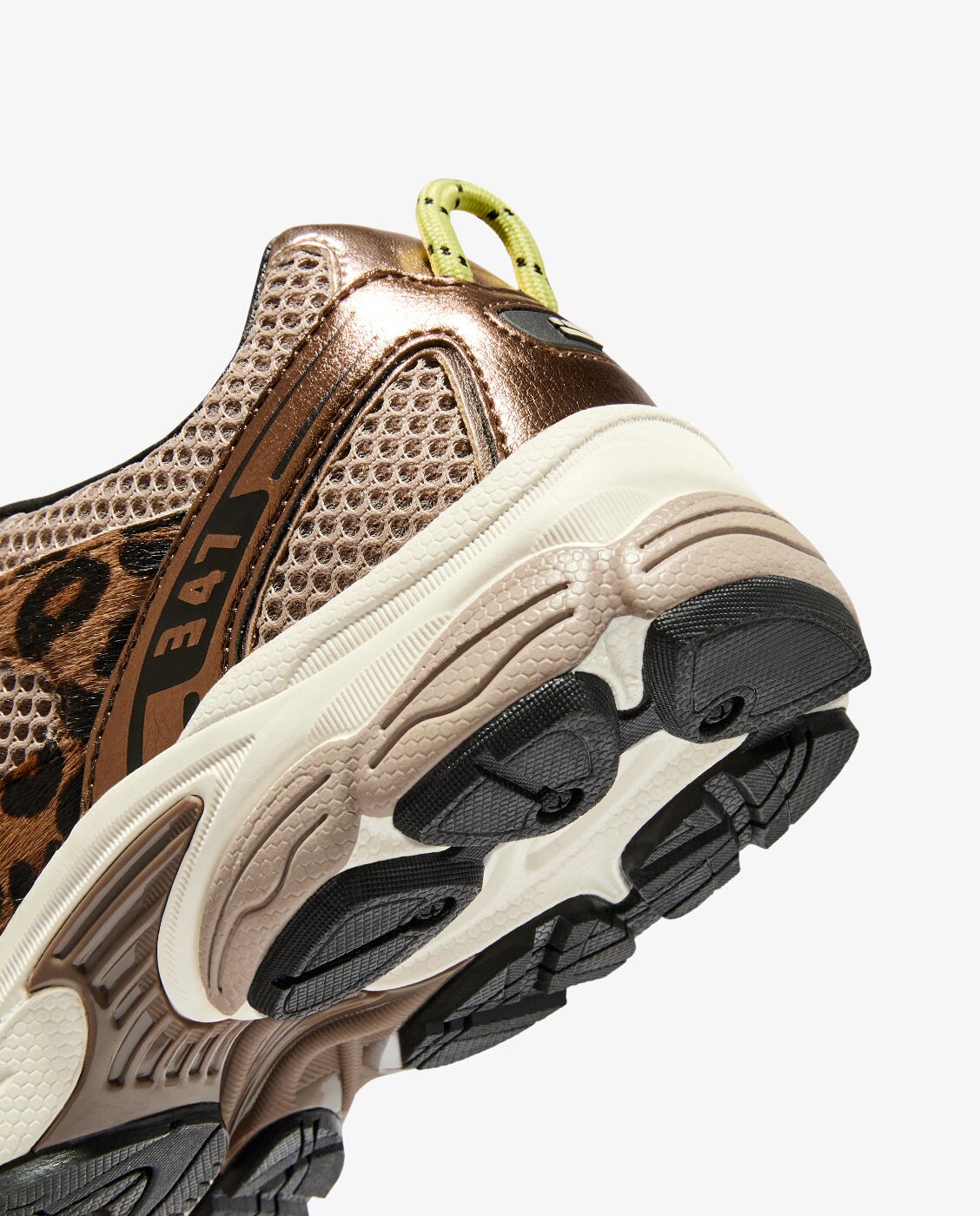 Zapatillas deportivas de mujer de piel 347 leo - D.Franklin - Marrón Marrón-2