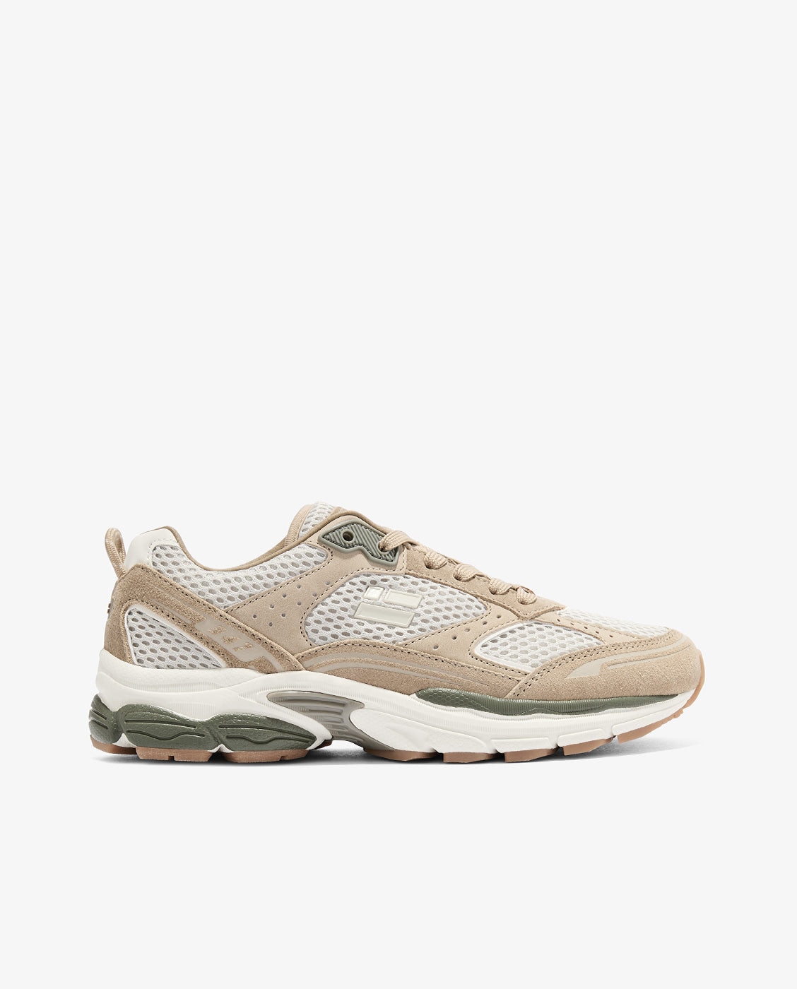 Zapatillas deportivas unisex de piel 347 suede - D.Franklin - Beige Beige-1