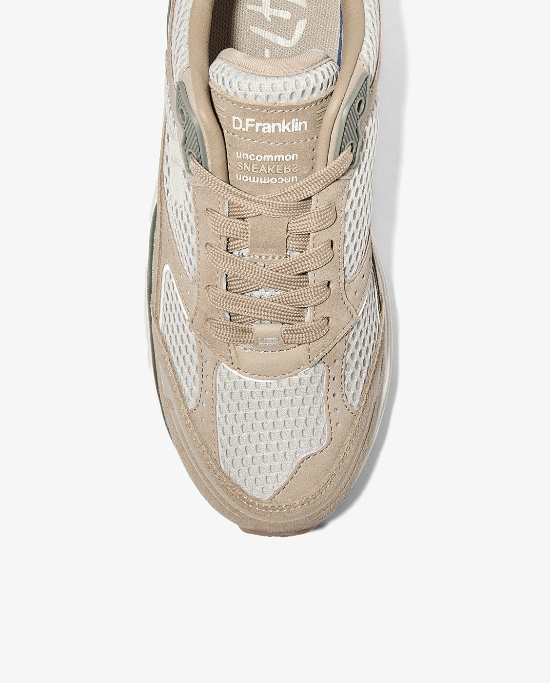 Zapatillas deportivas unisex de piel 347 suede - D.Franklin - Beige Beige-4