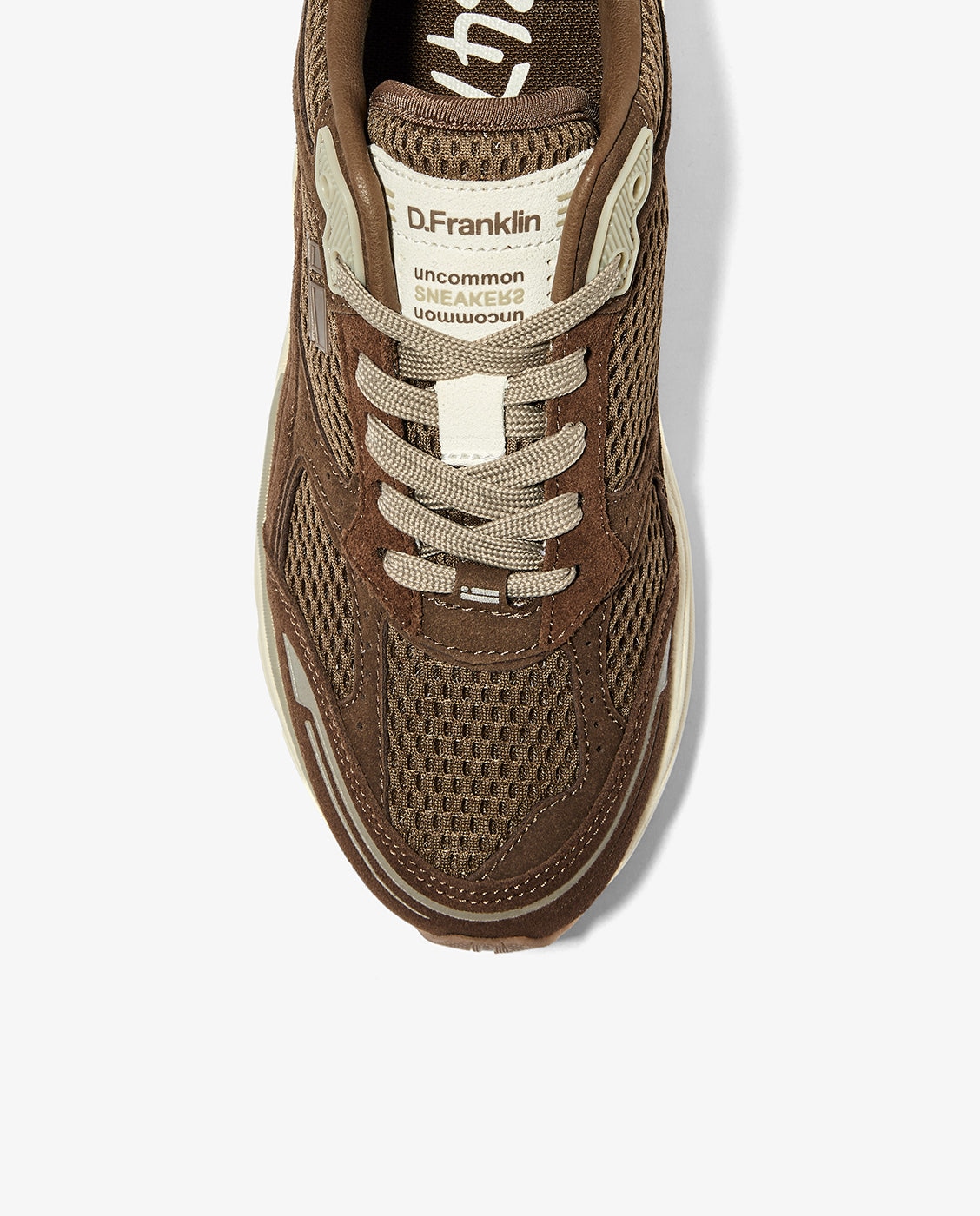 Zapatillas deportivas unisex de piel 347 suede - D.Franklin - Marrón Marrón-4