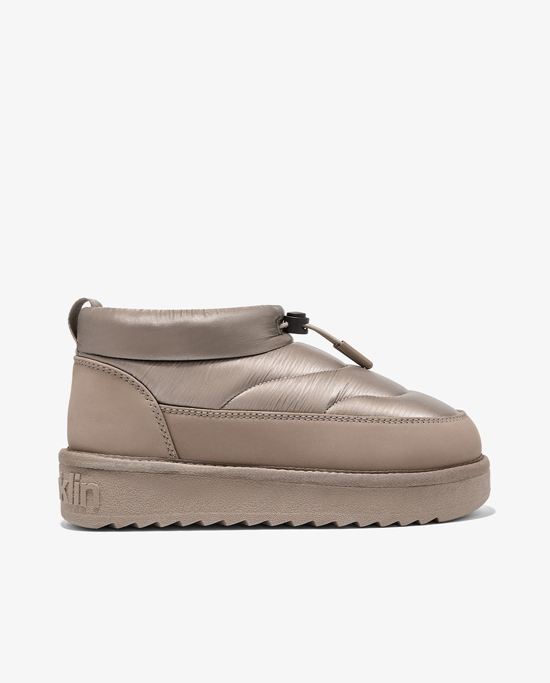 Botines de mujer acolchados con forro interior Nordic bomb - D.Franklin - Gris Gris-1