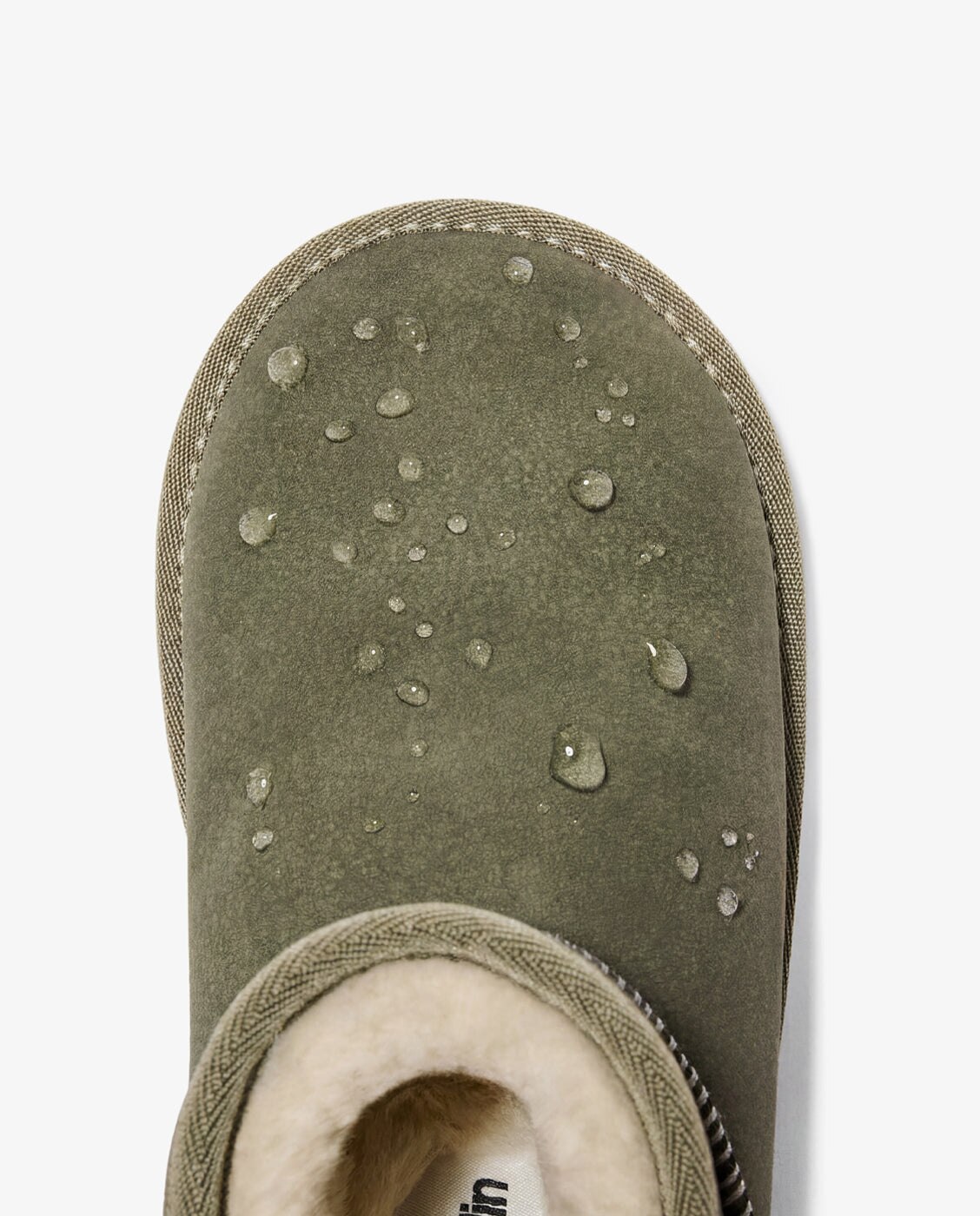 Botas de pelo de mujer estilo australianas con forro de pelo nordic low bella basic - D.Franklin - Kaki Kaki-5