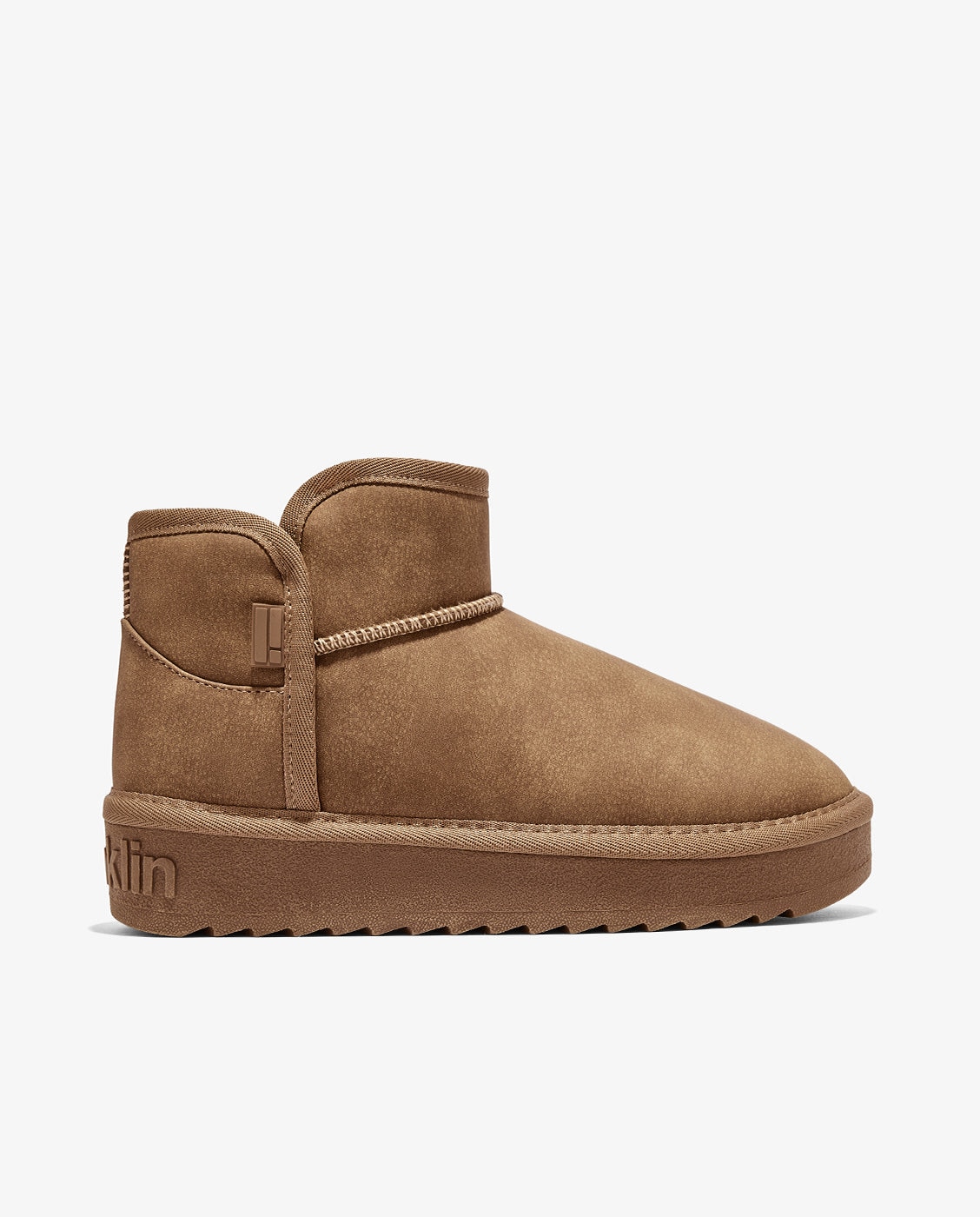 Botas de pelo de mujer estilo australianas con forro de pelo nordic low bella basic - D.Franklin - Marrón Marrón-1