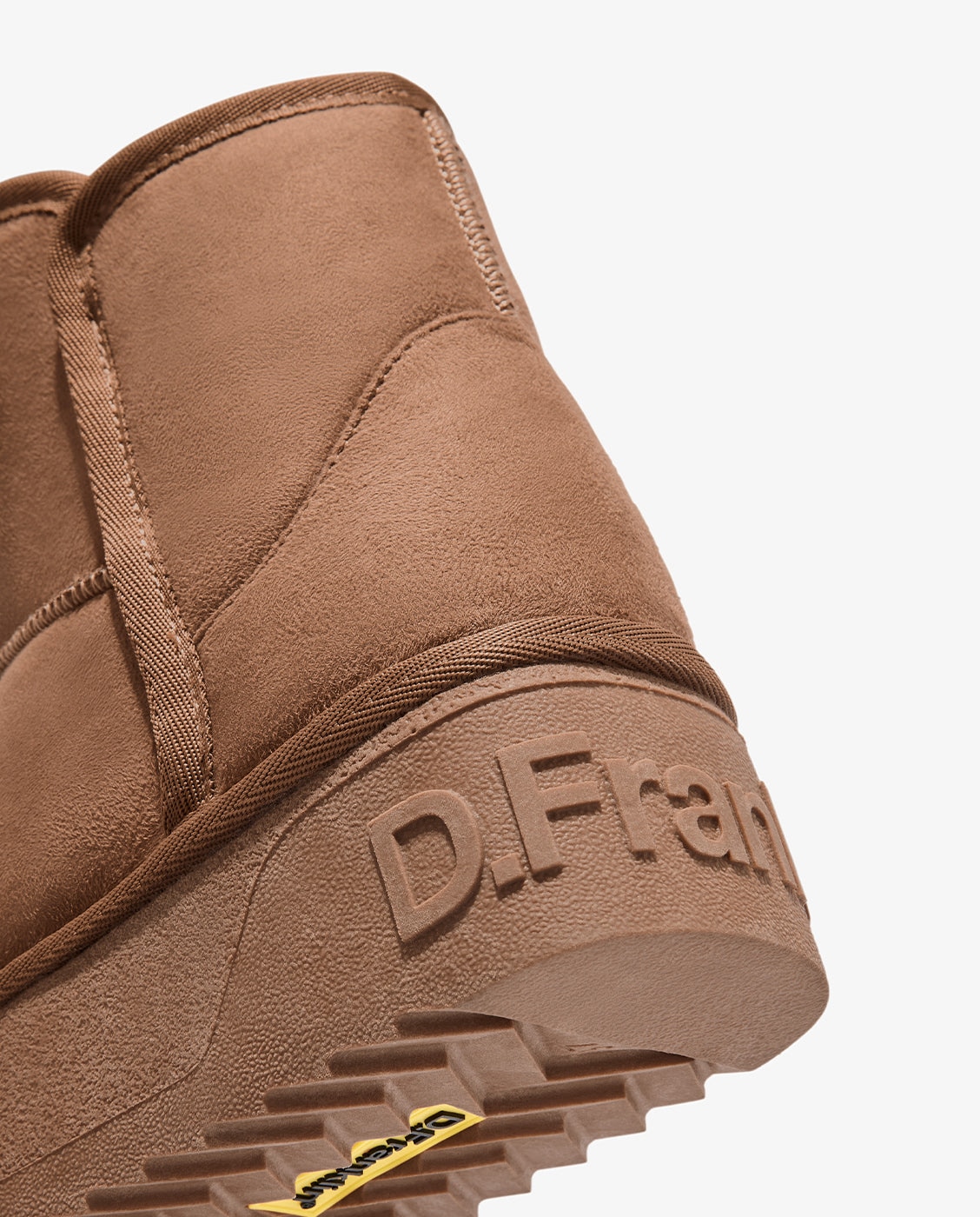 Imagen 4 de Botas de pelo de mujer estilo australianas de microfibra nordic v.2 basic low - D.Franklin - Marrón Marrón