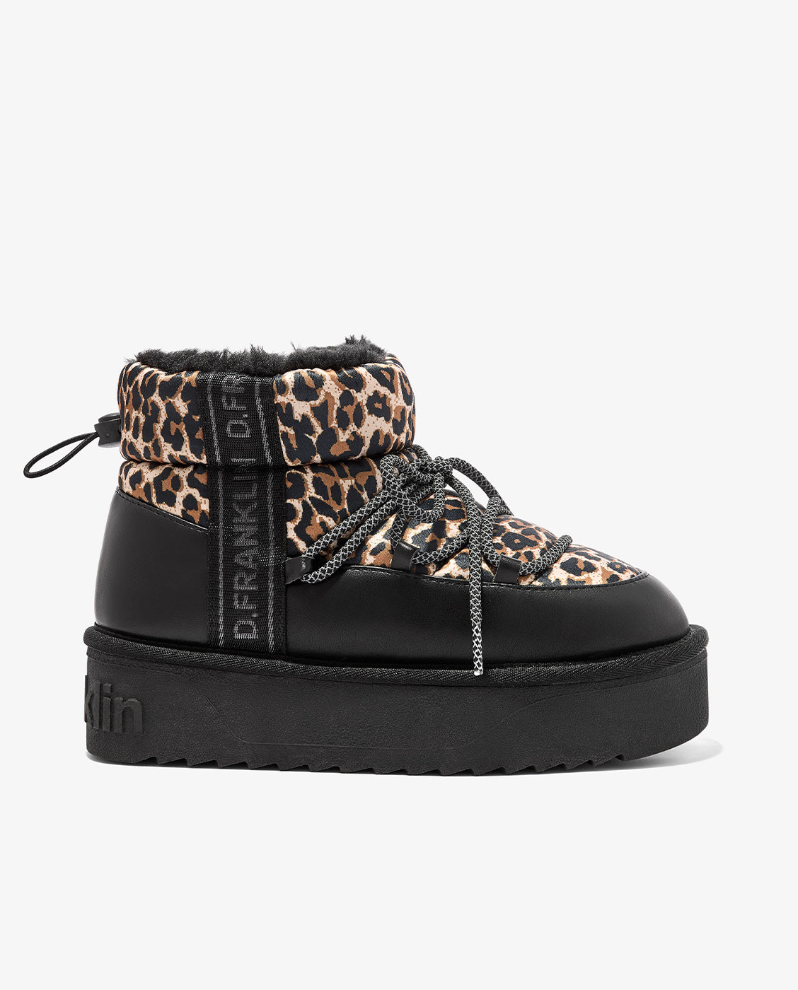 Botas de pelo de mujer estilo australianas de nylon nordic v.2 bomb low - D.Franklin - Marrón Marrón-1
