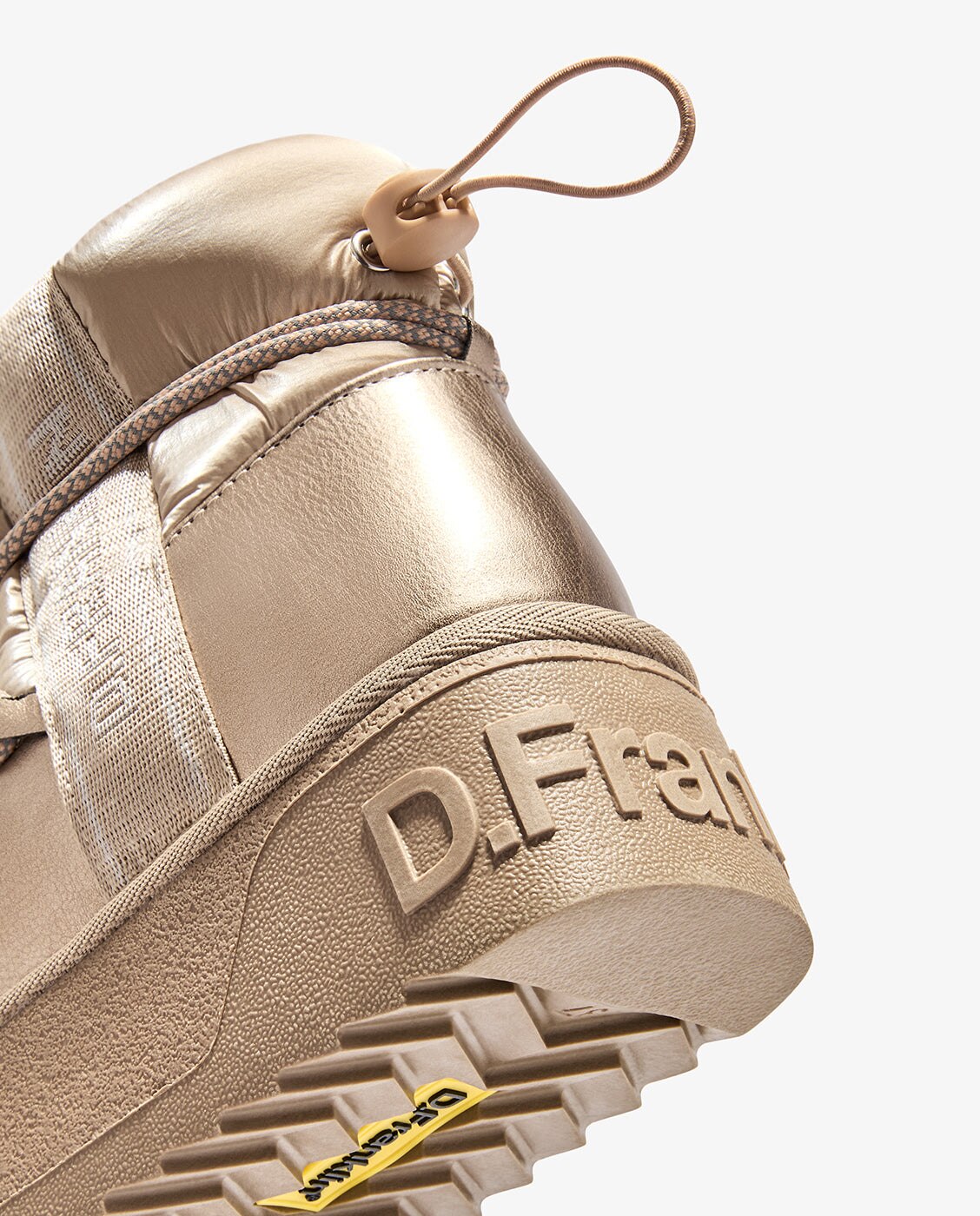 Botas de pelo de mujer estilo australianas de nylon nordic v.2 bomb low - D.Franklin - Nude Nude-3