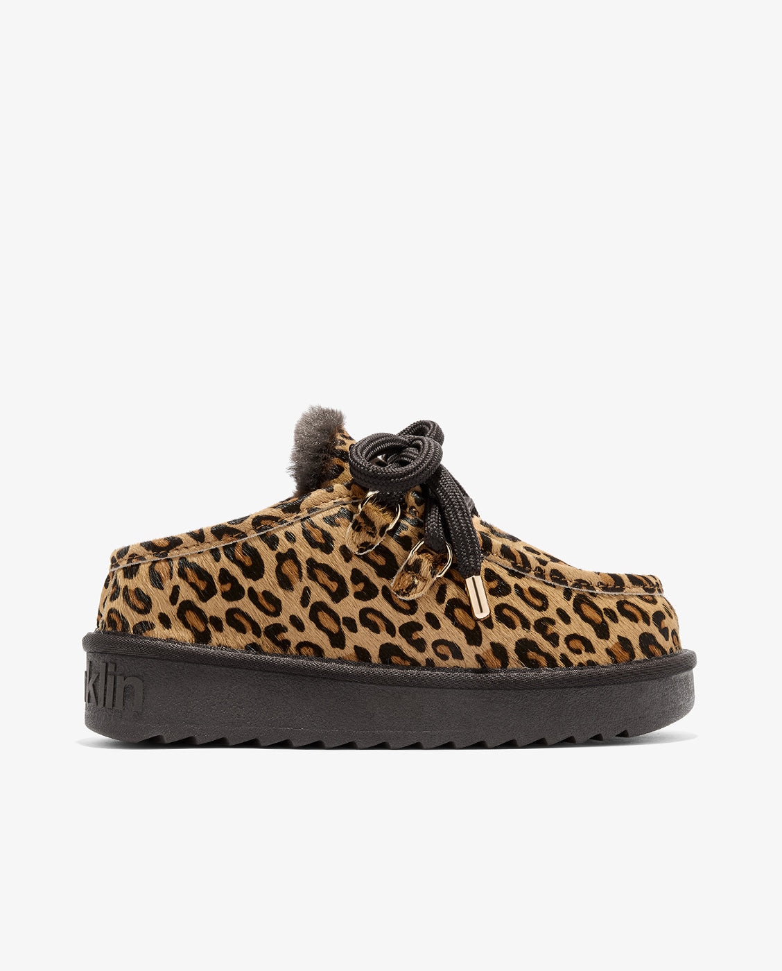 Imagen 1 de Botas de pelo de mujer estilo australianas con forro interior nordic clog Marrón