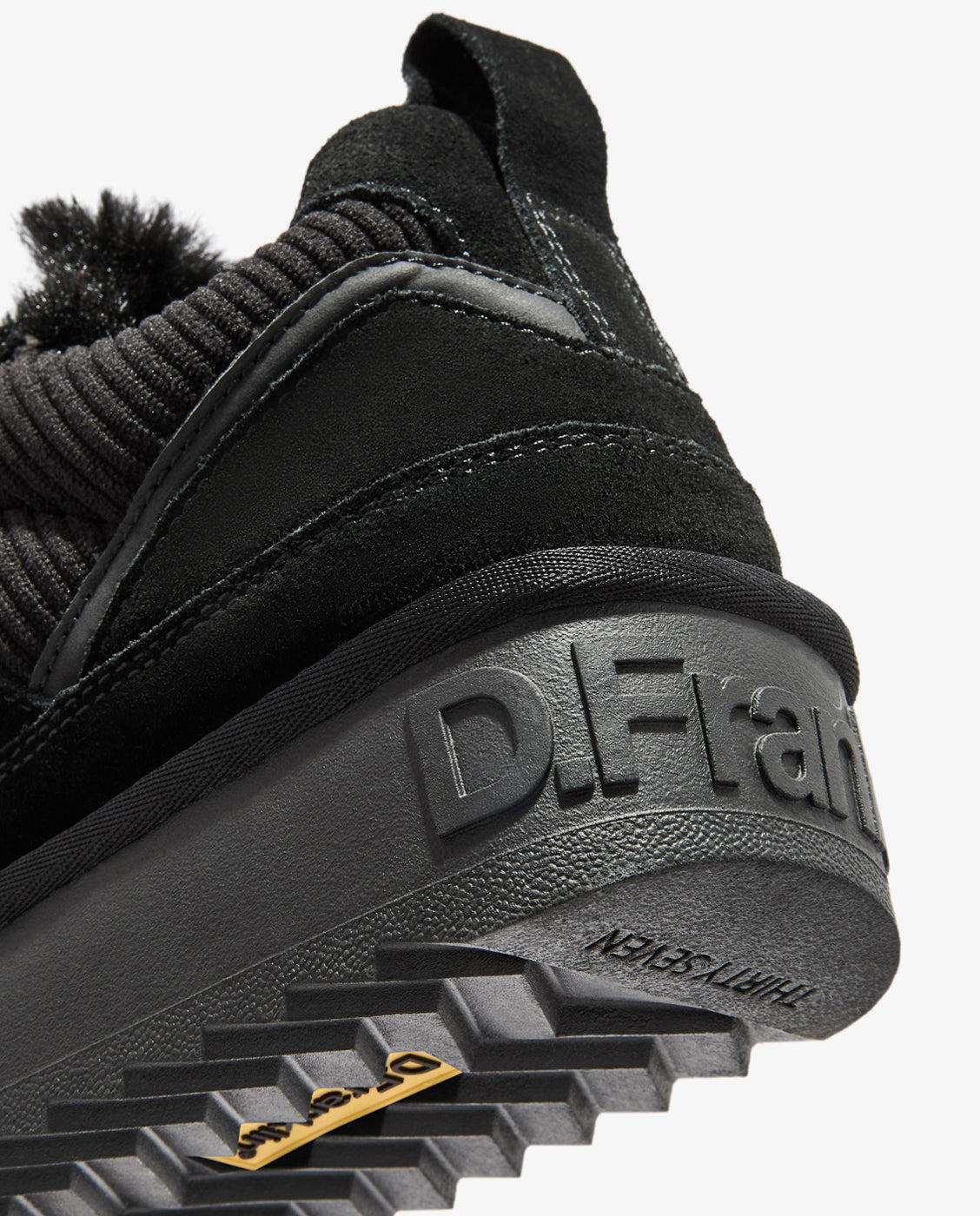 Botas de pelo de mujer estilo australianas de ante nordic snk - D.Franklin - Negro Negro-2