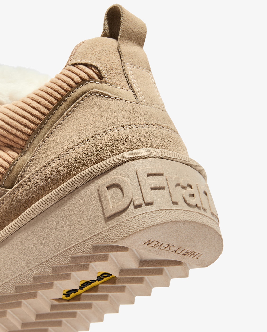 Botas de pelo de mujer estilo australianas de ante nordic snk - D.Franklin - Beige Beige-2