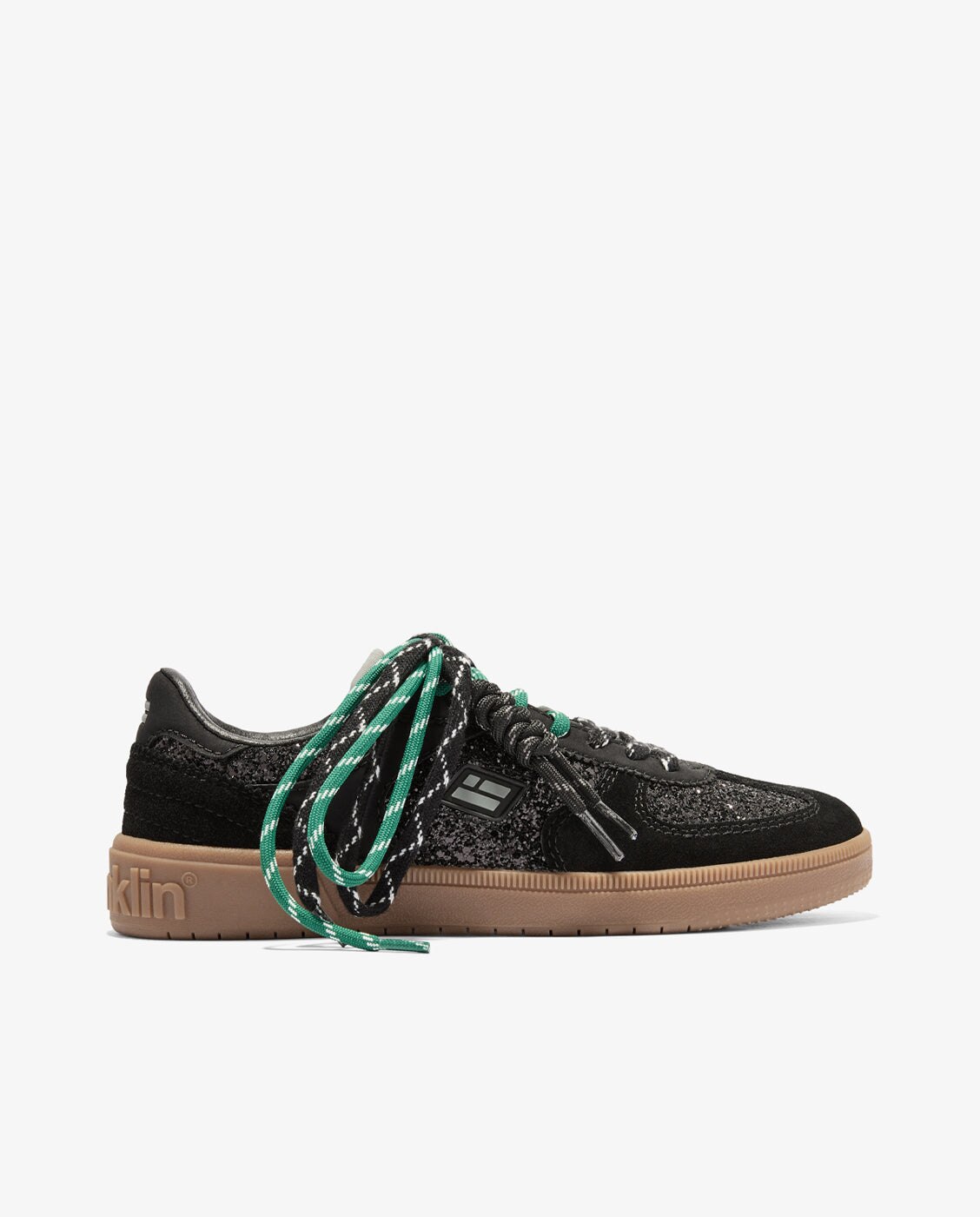 Zapatillas deportivas de mujer con brillo rebel lab glitter - D.Franklin - Negro Negro-1